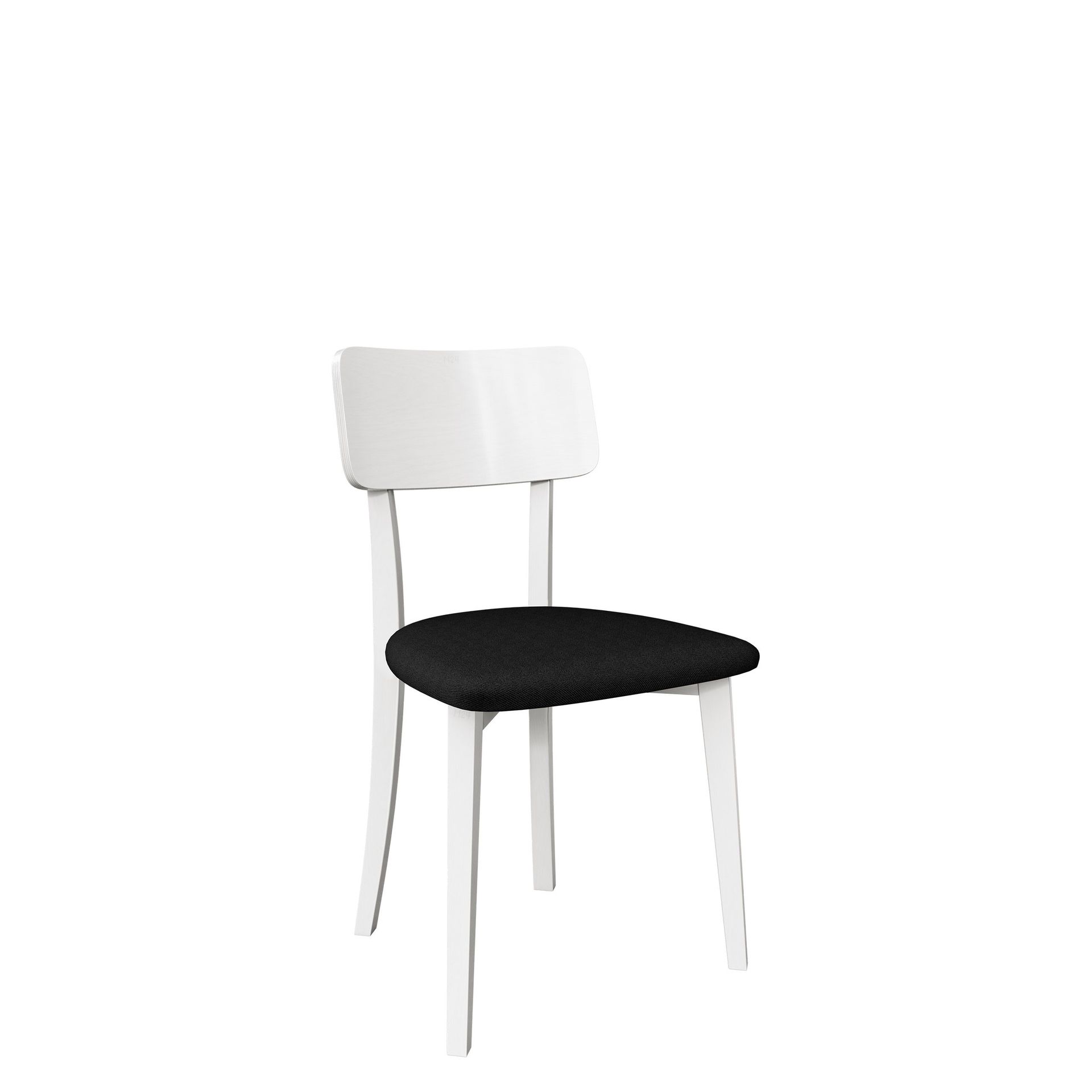 Esher Matstol - vit, svart