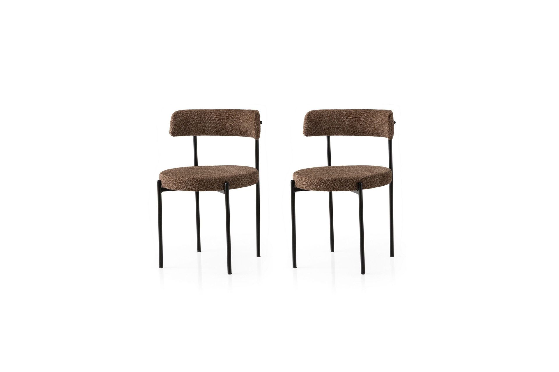 Faria Matstol - Svart/Brun
