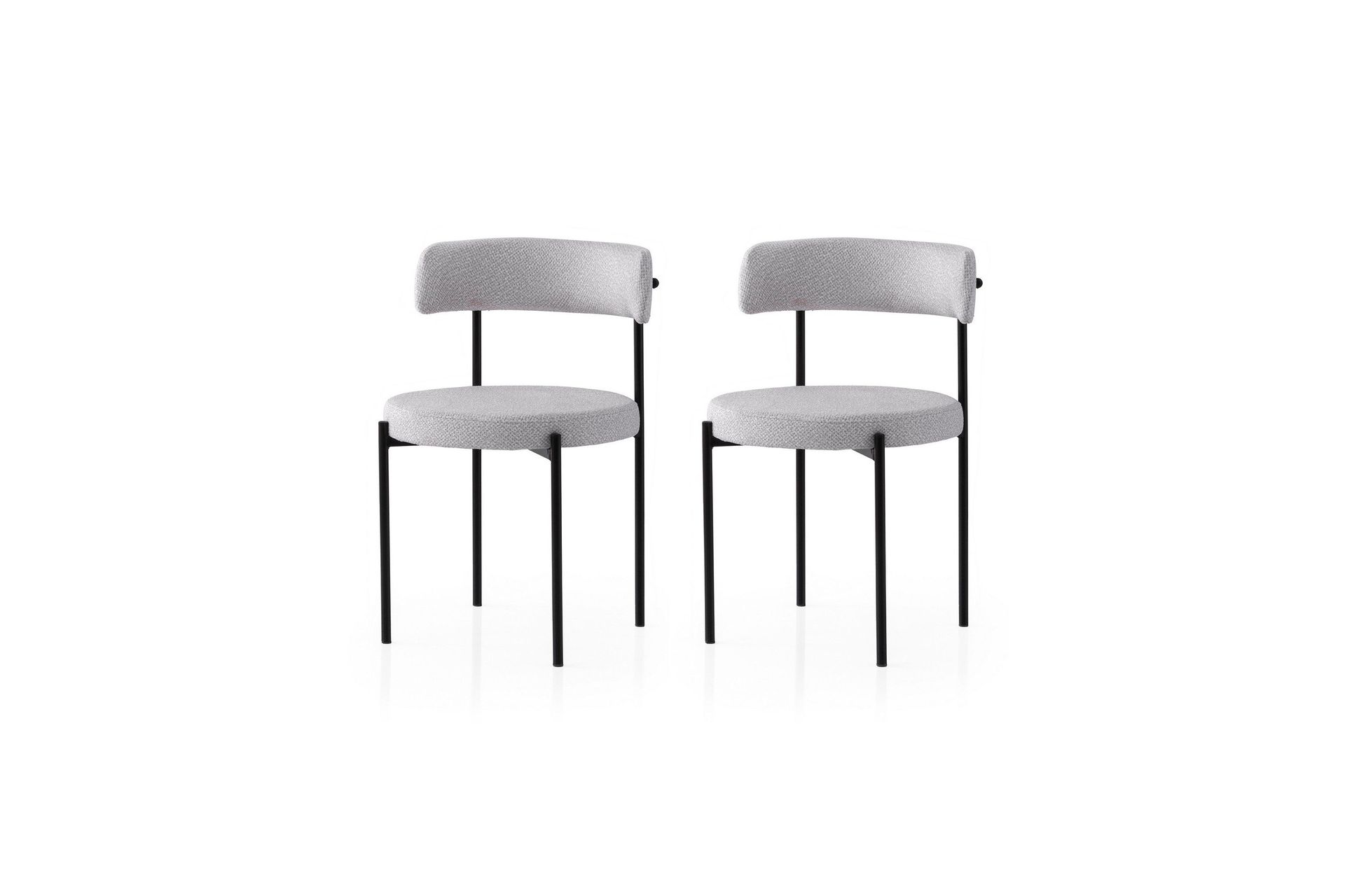 faria matstol - svart/grå