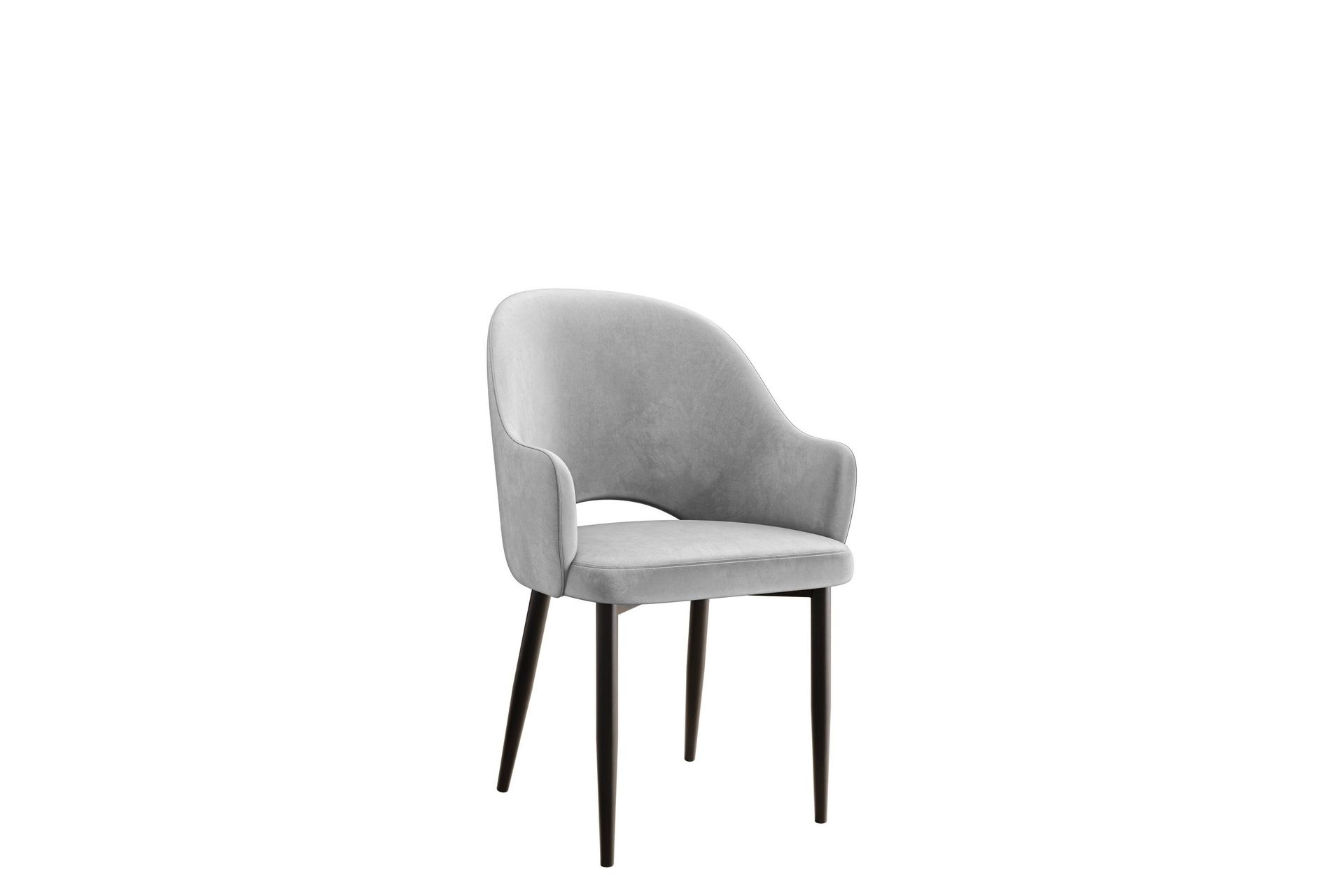 Fito Karmstol - Ljusgr&aring;/Svart