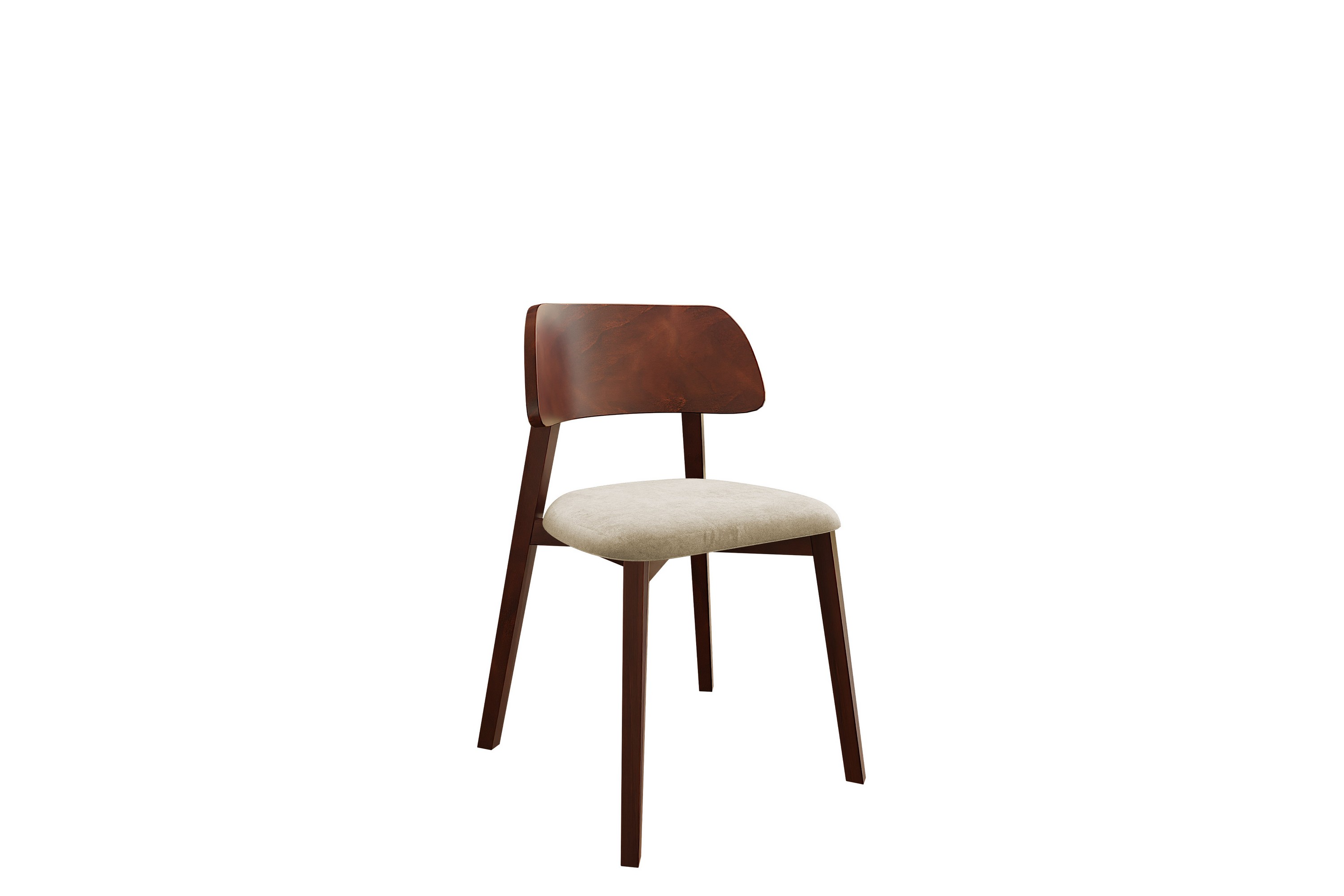 Flannery Matstol Beige/Brun