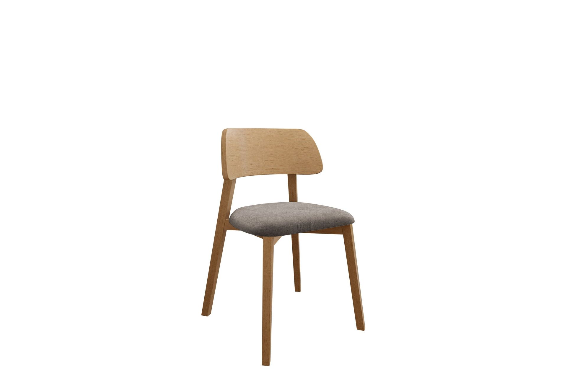 Flannery Matstol - Gr&aring;/Beige