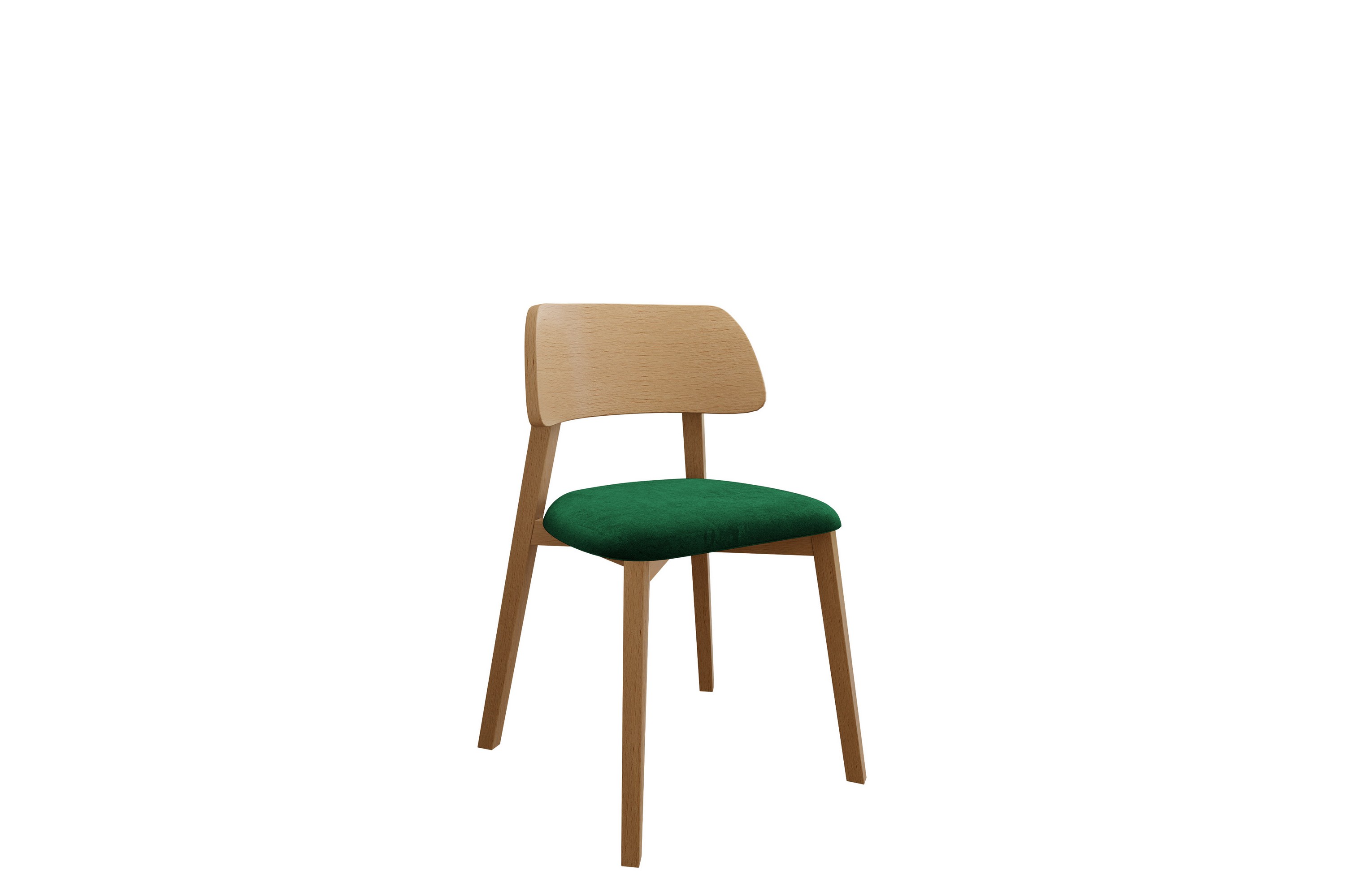 Flannery Matstol Grön/Beige