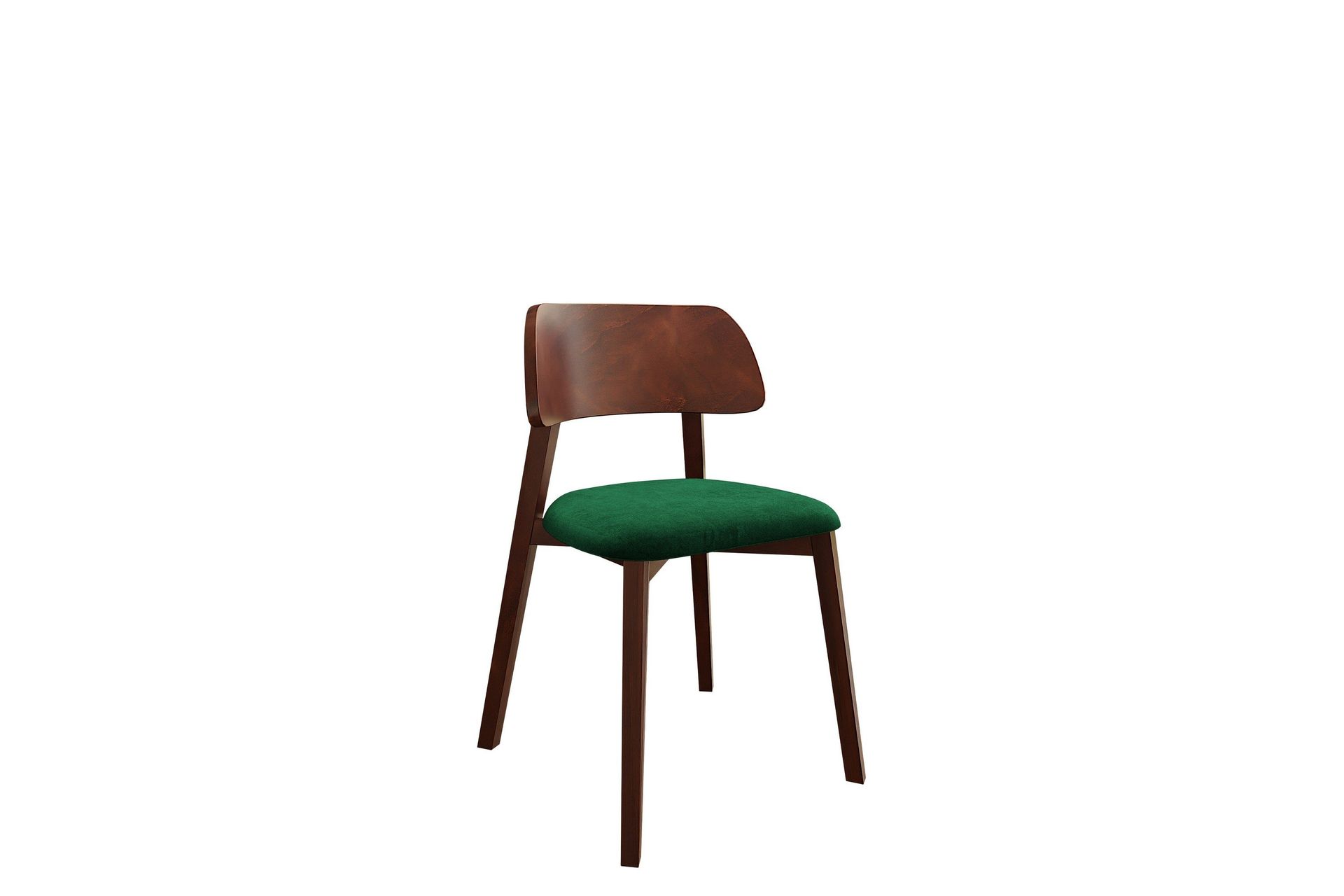 Flannery Matstol - Gr&ouml;n/Brun