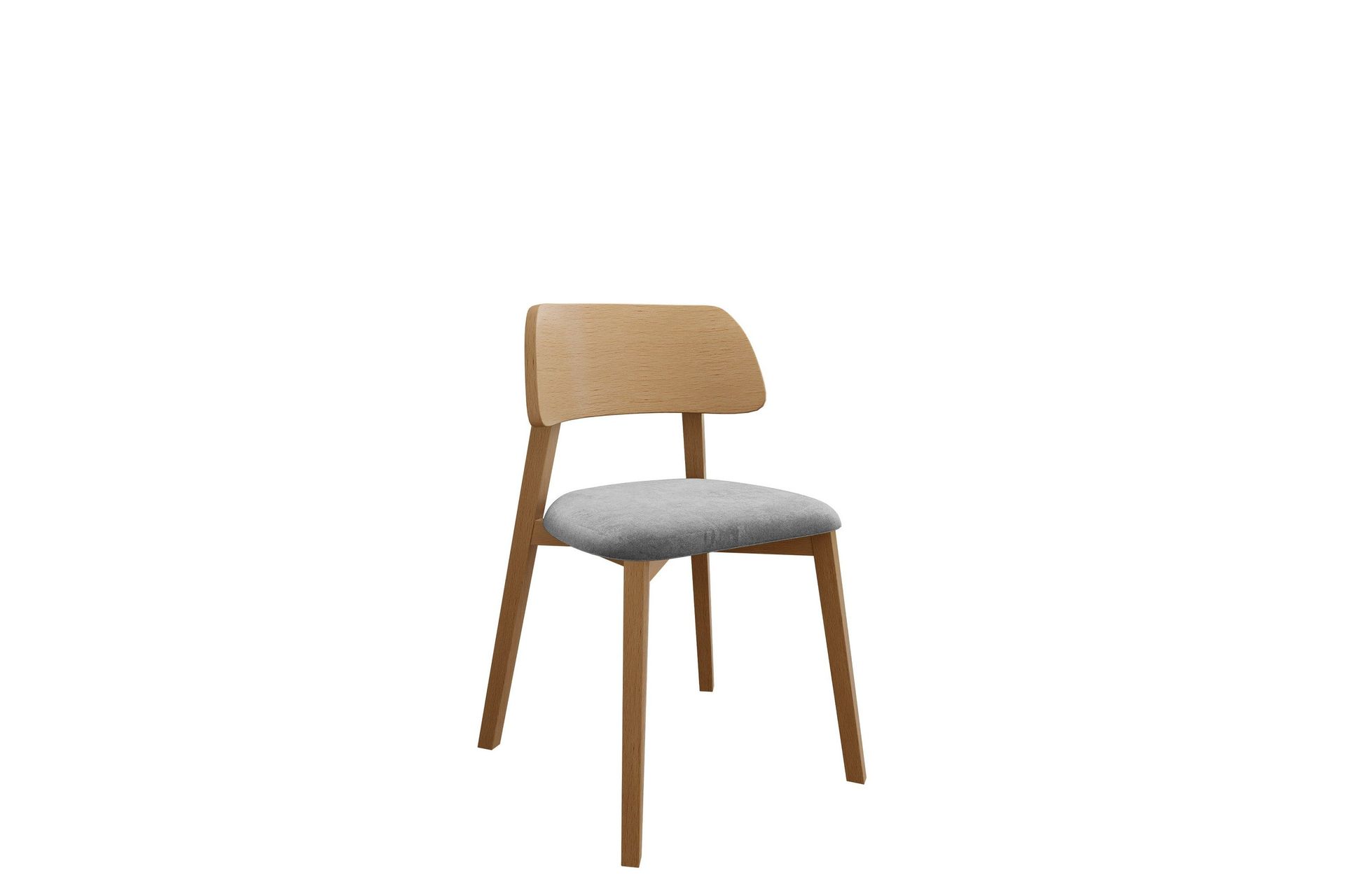 flannery matstol - ljusgrå/beige