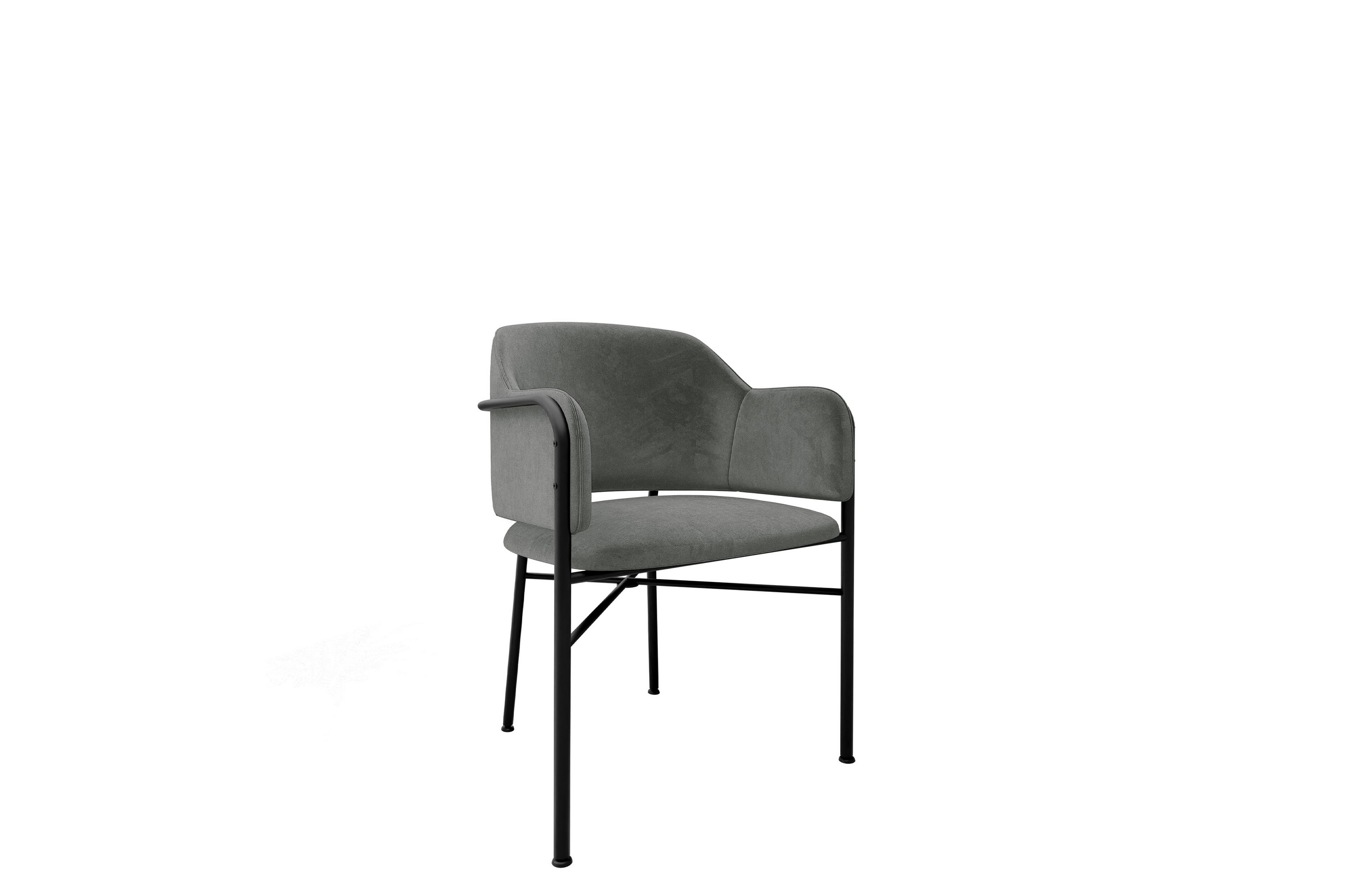 floden karmstol - grå/svart