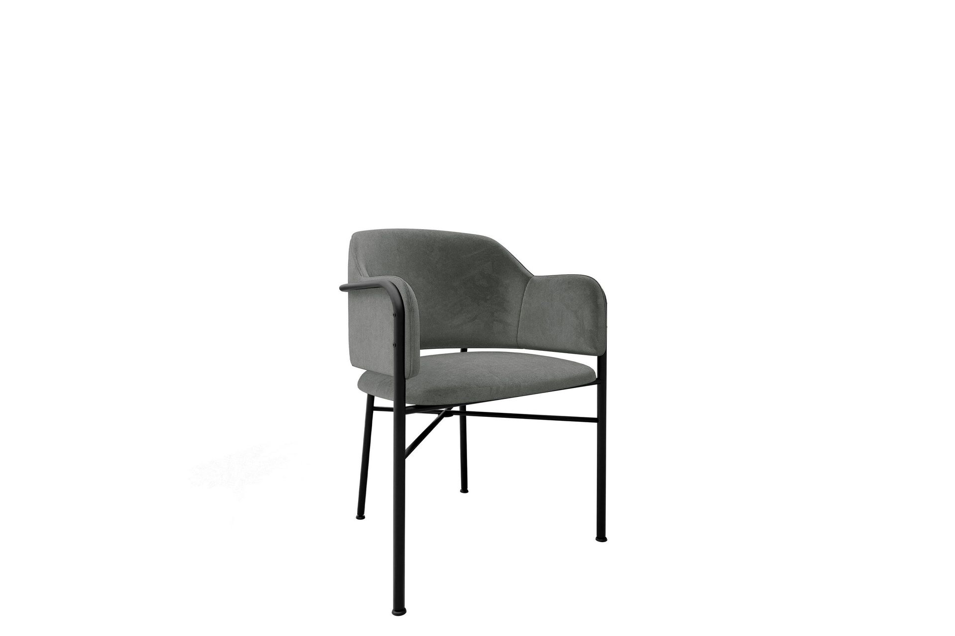 Floden Karmstol - Gr&aring;/Svart