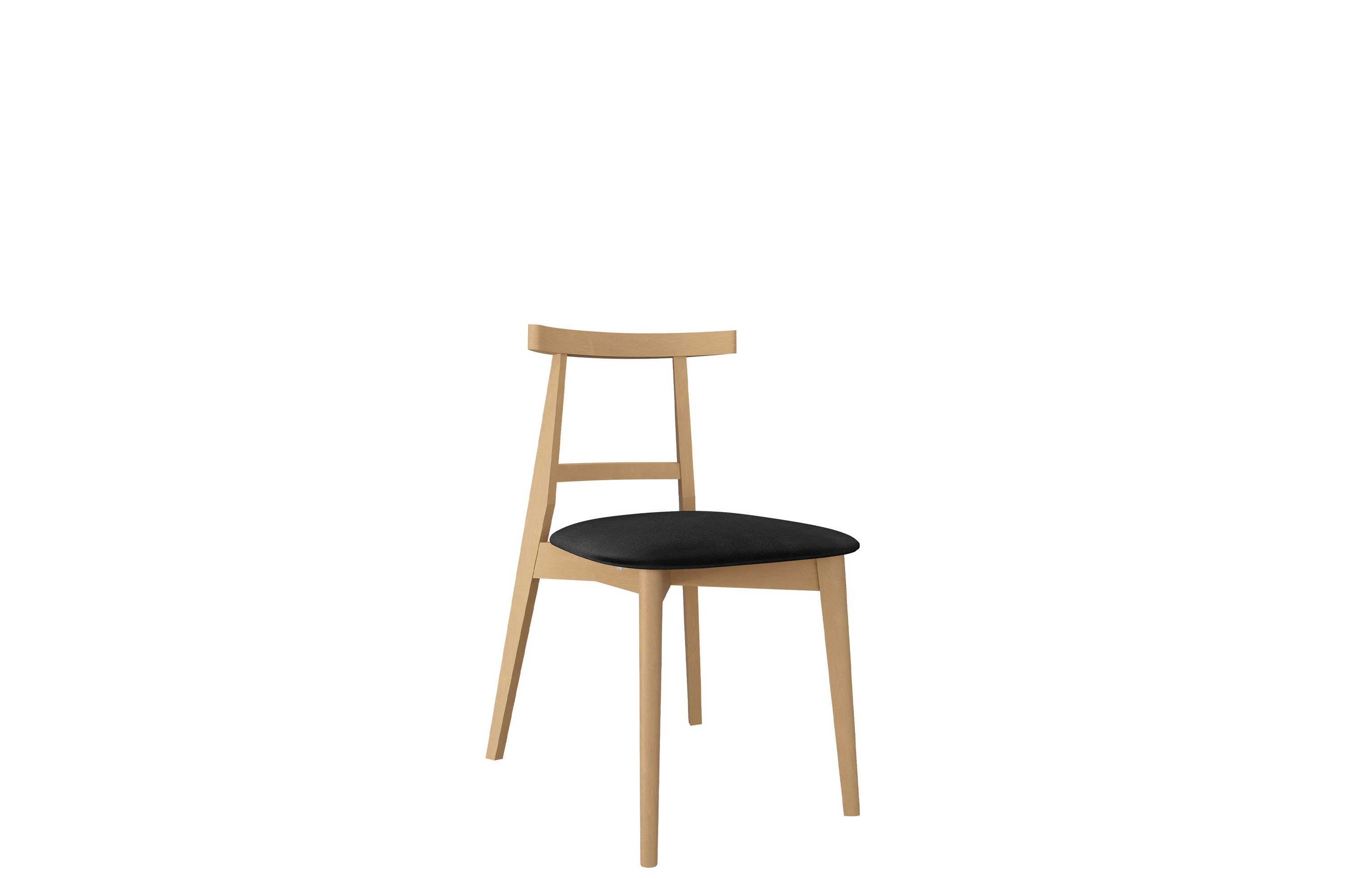Freewill Matstol Svart/Beige