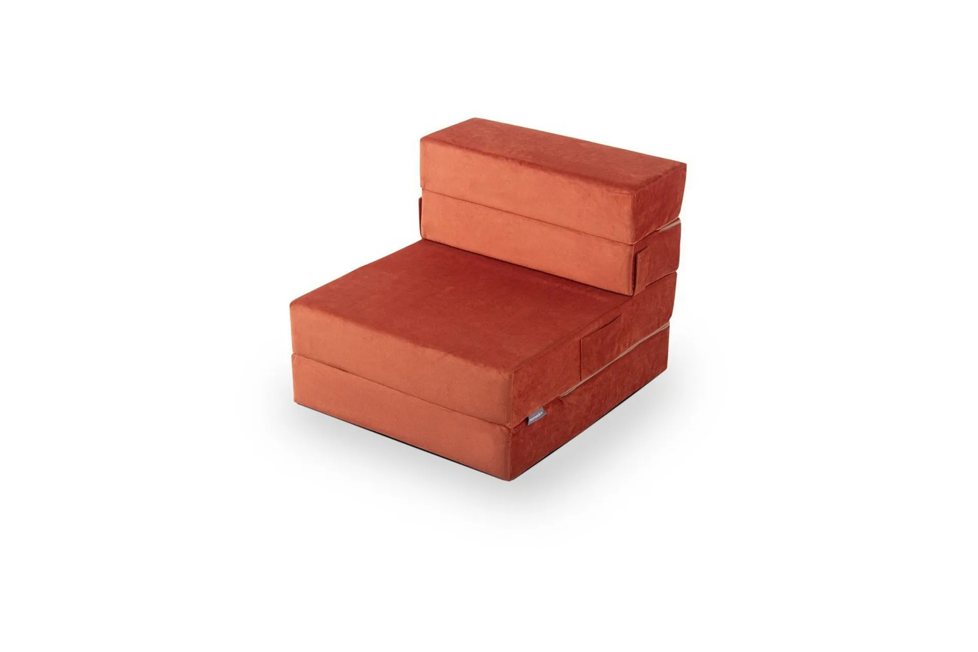 1-sits bäddsoffa maroubridge apelsin - apelsin