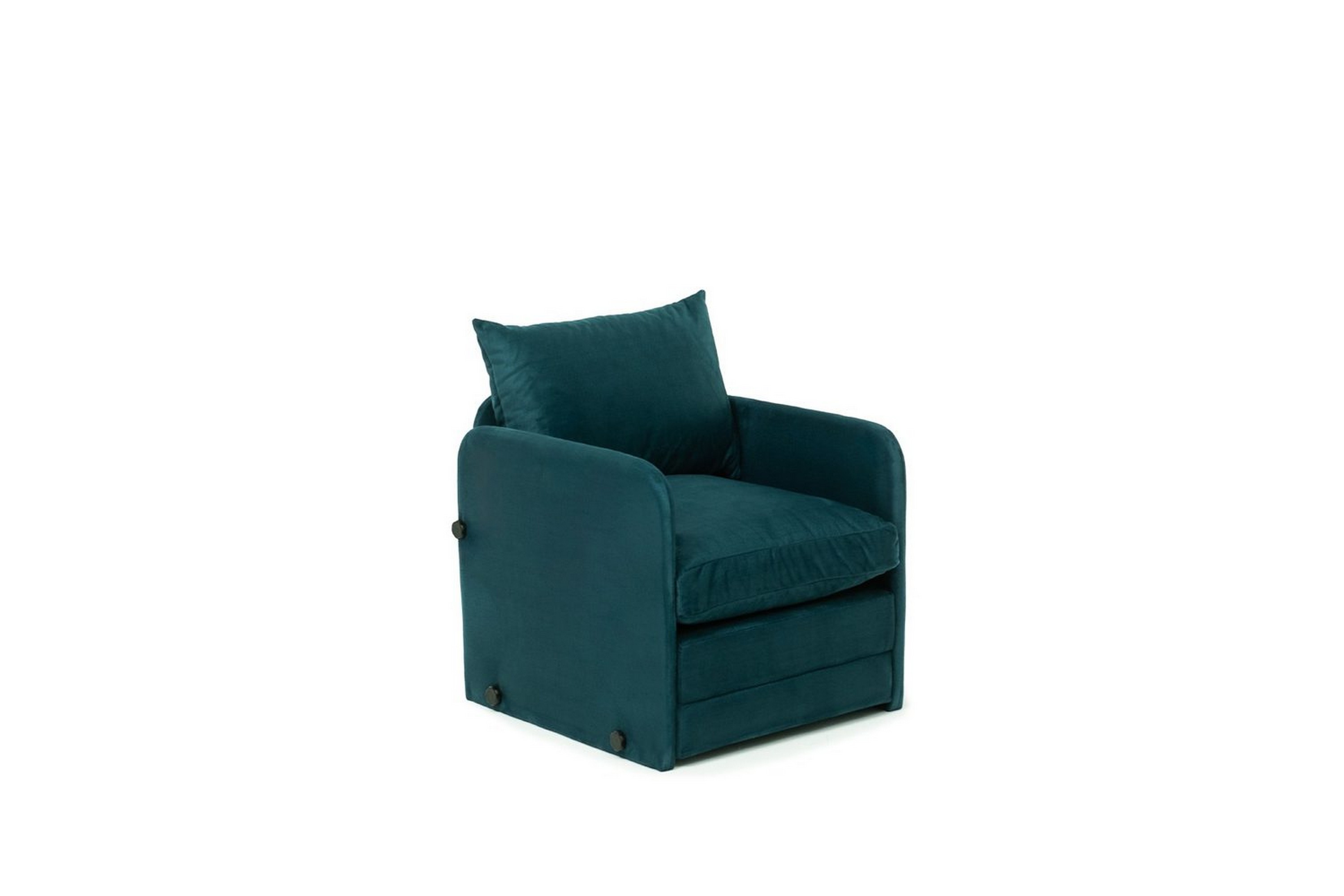 1-sits bäddsoffa rubby petrolgrön - petrolgrön