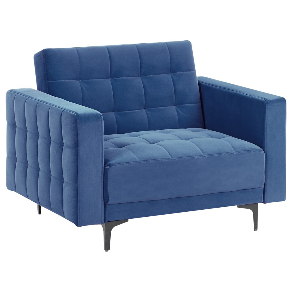 fåtölj aberdeen - blå, svart