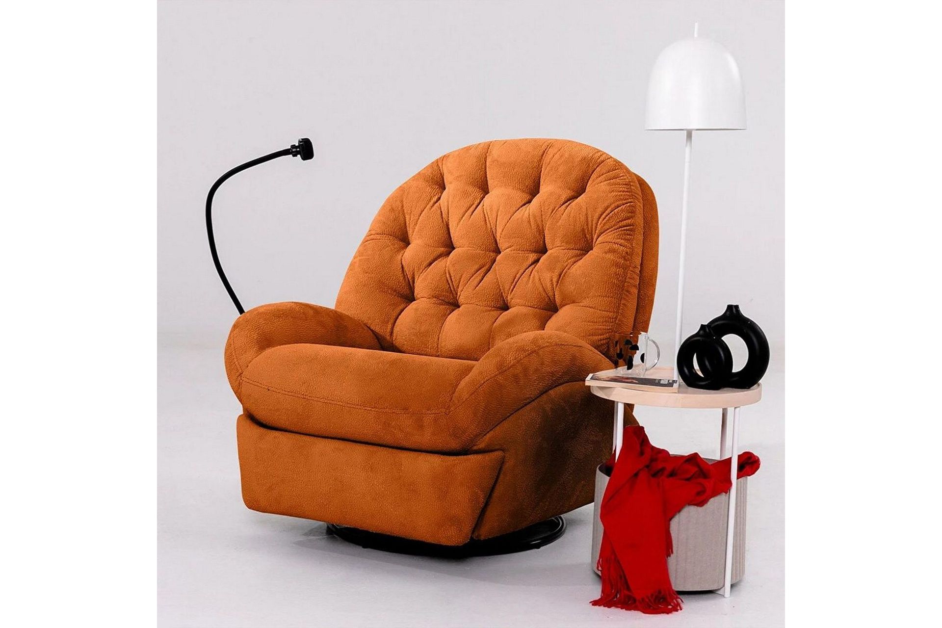 Adesis Reclinerf&aring;t&ouml;lj Elektrisk - R&ouml;d