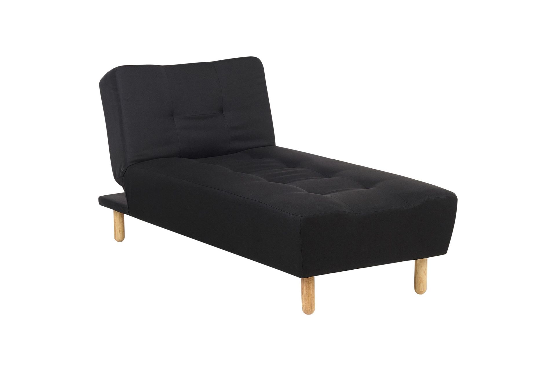 Alsten Sch&auml;slong 163 cm - Svart/Ljust tr&auml;