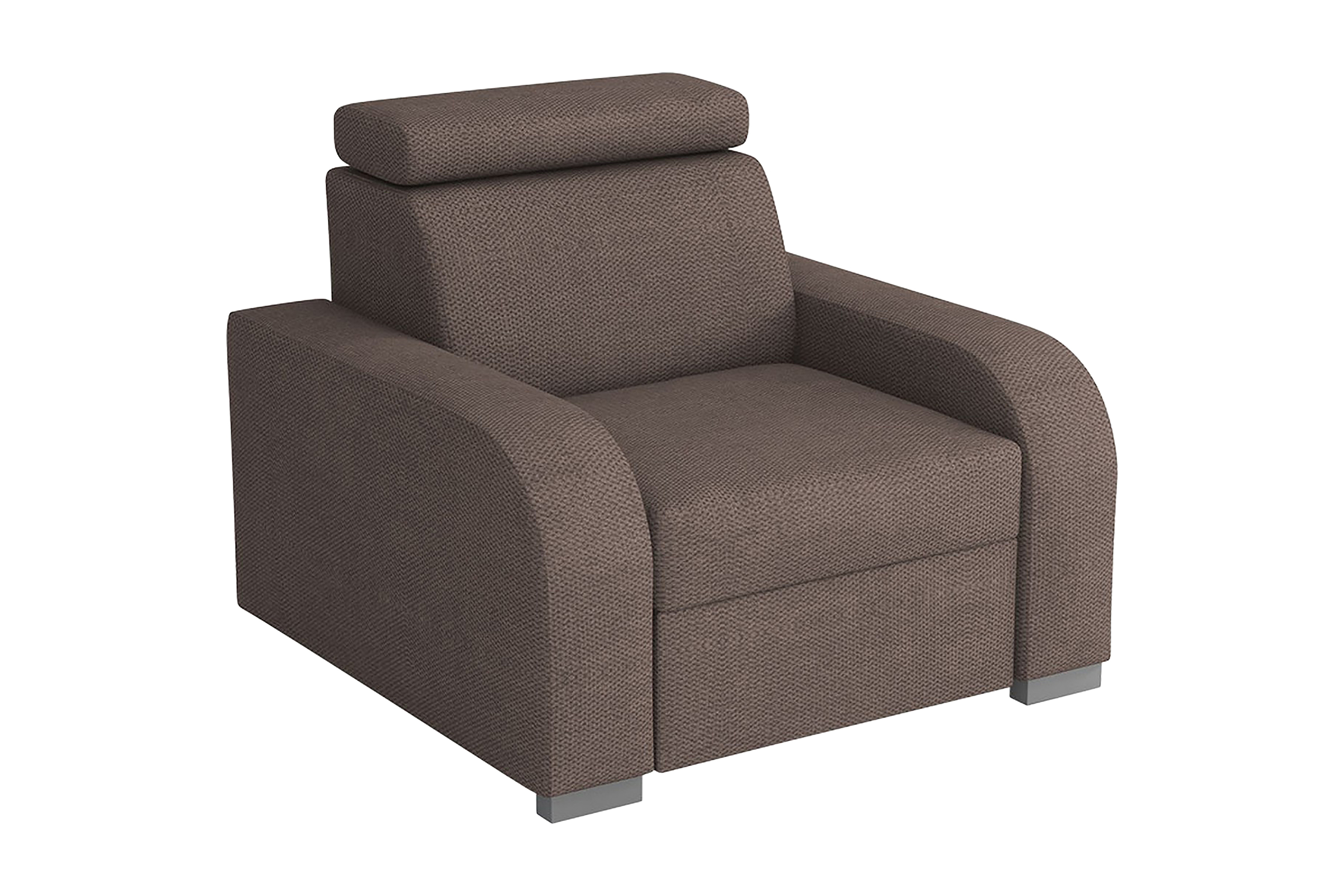 asker fåtölj - brun