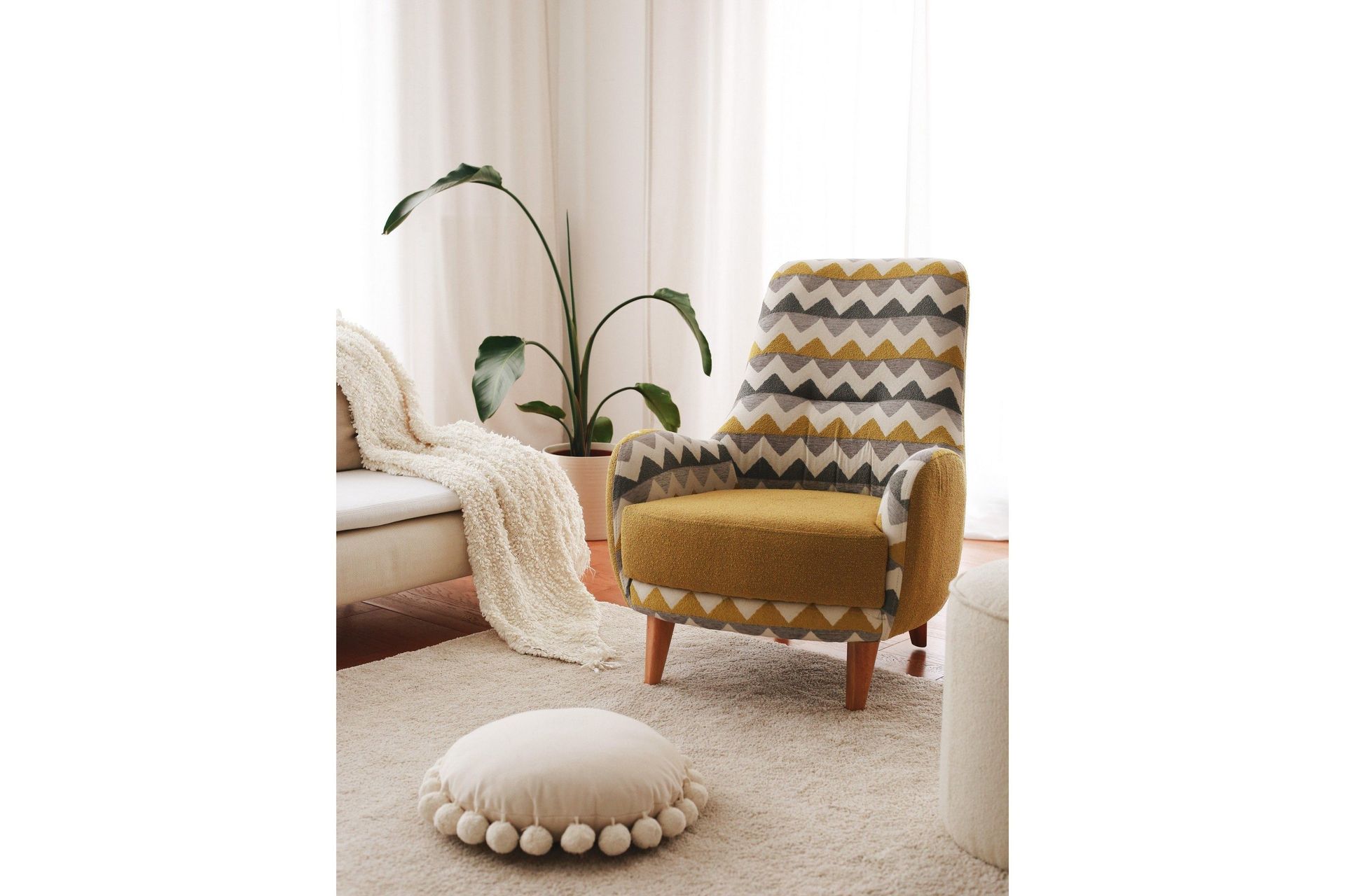 Baghana F&aring;t&ouml;lj - Flerf&auml;rgad