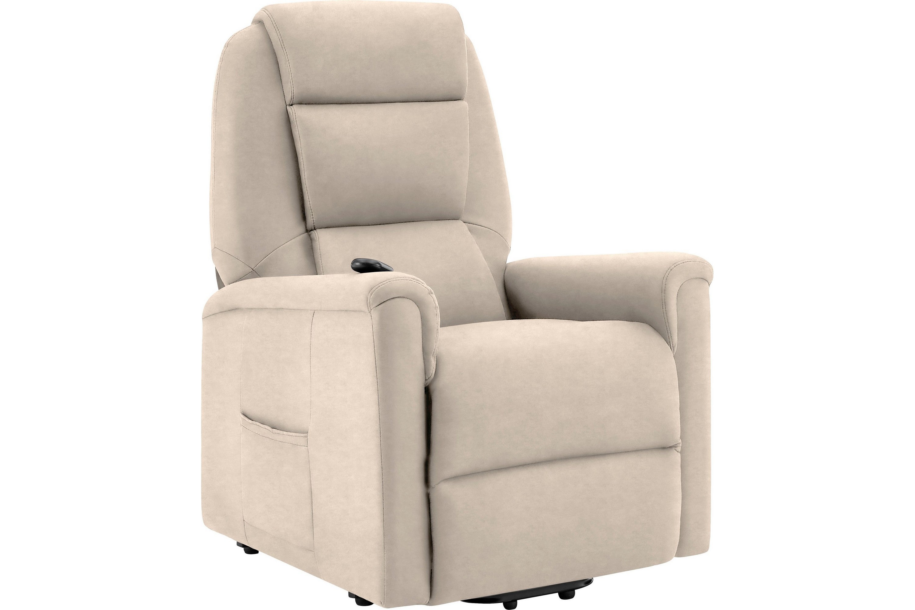 Reclinerfåtölj Andalen Tyg/Krämvit