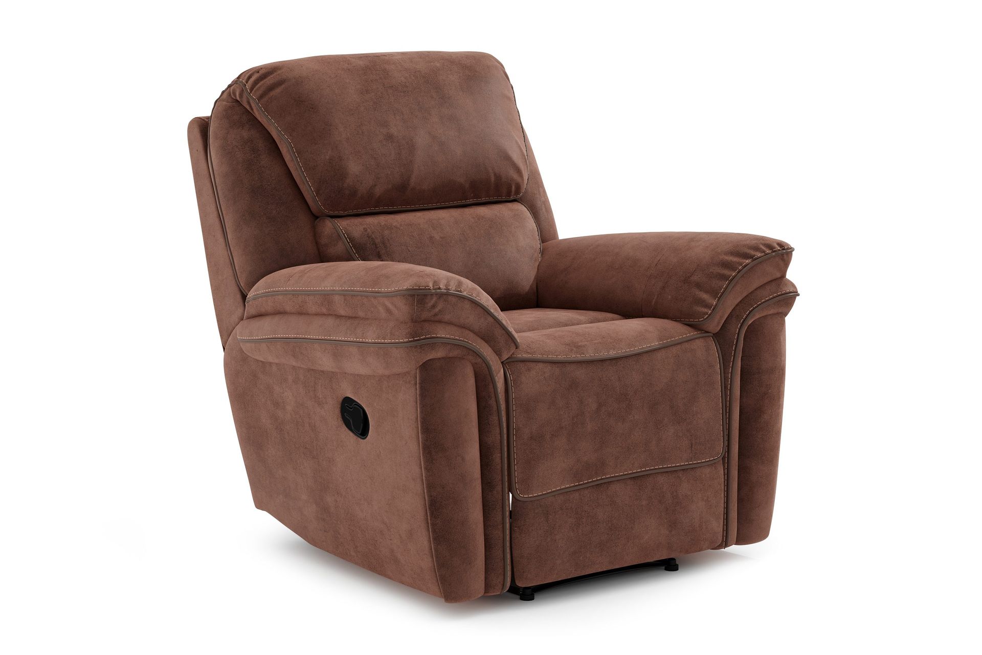 Saranda F&aring;t&ouml;lj Recliner F&auml;llbar - Brun