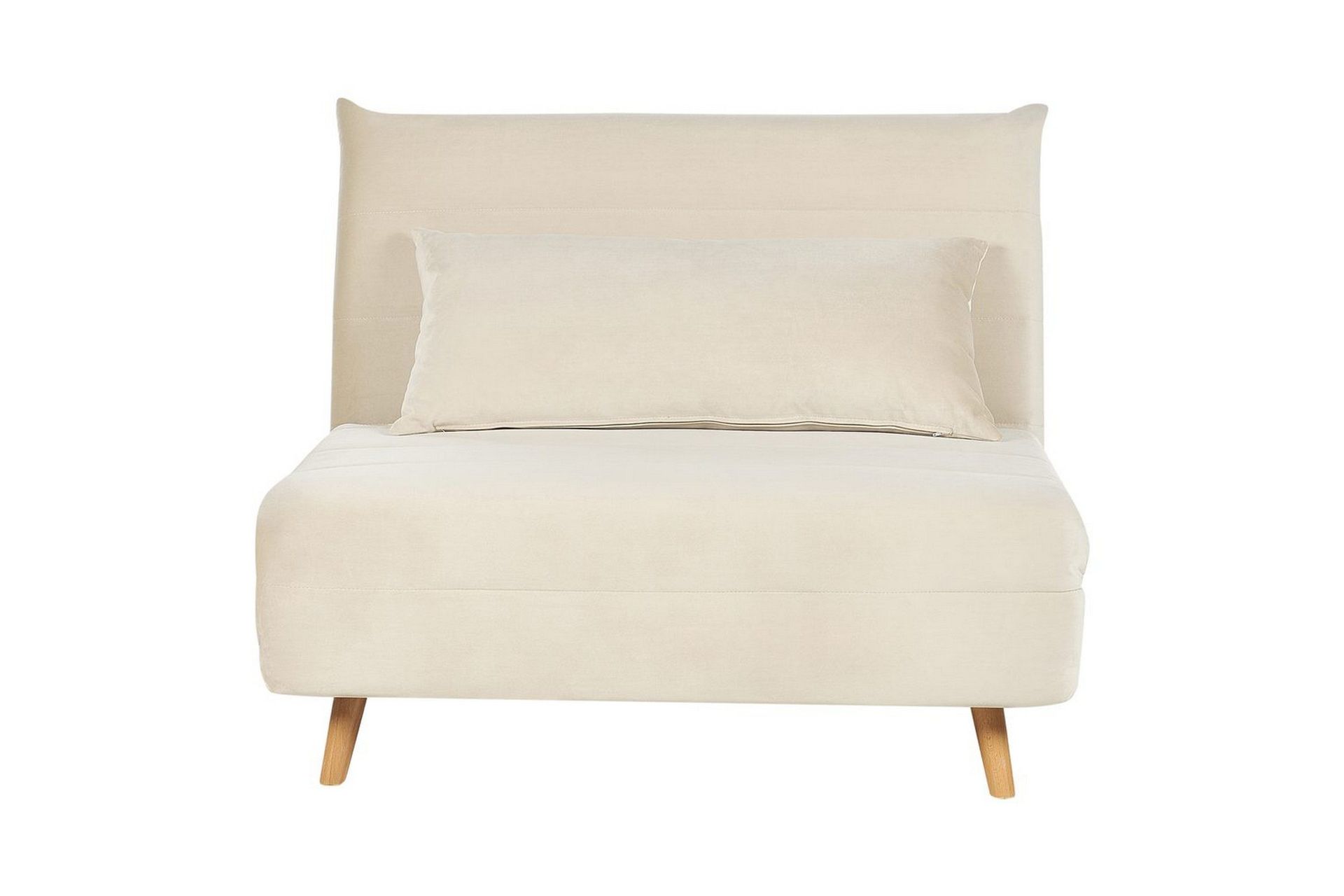 B&auml;ddsoffa Setten - Vit, ljust tr&auml;