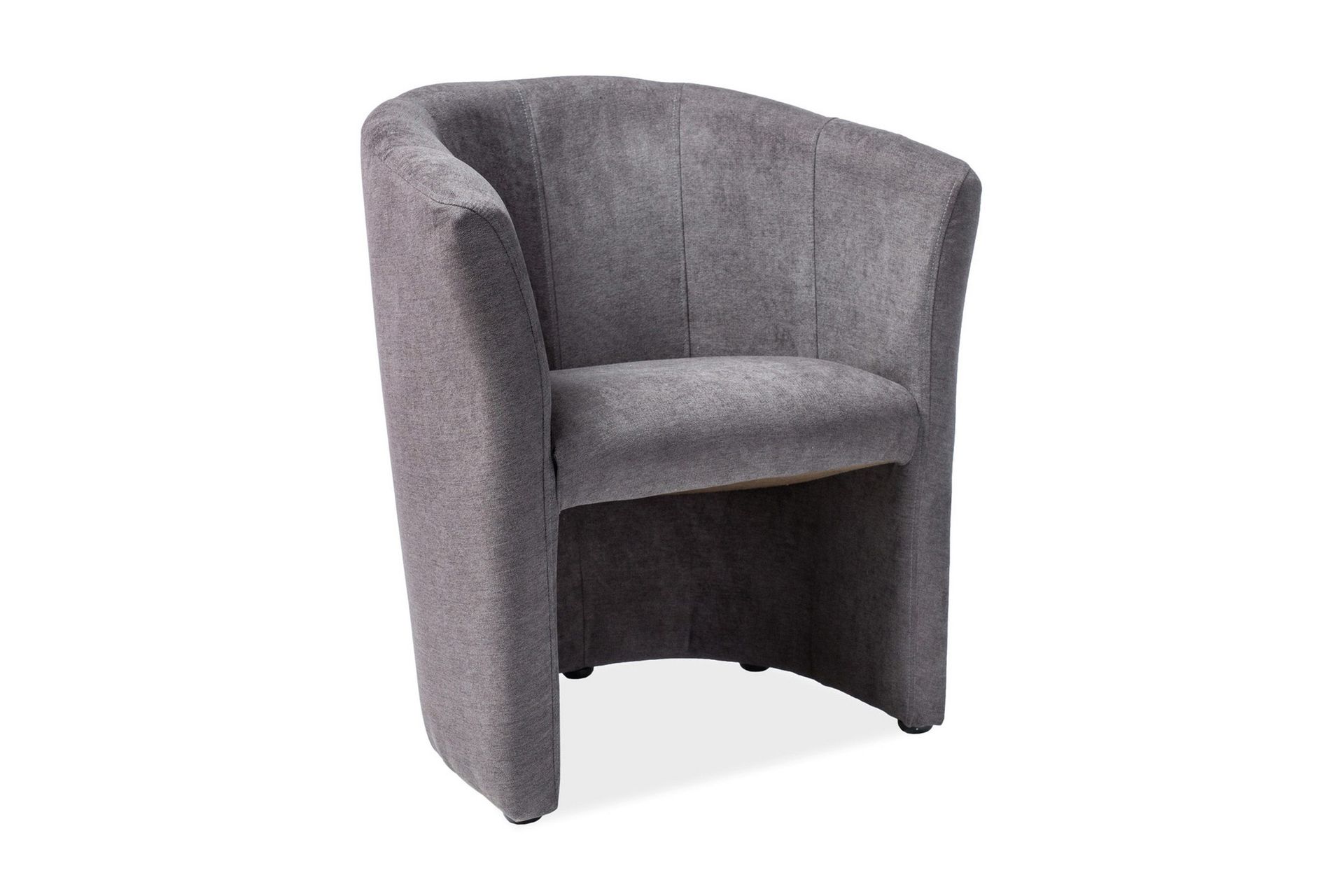 jermuk clubfåtölj - grå/bokträ