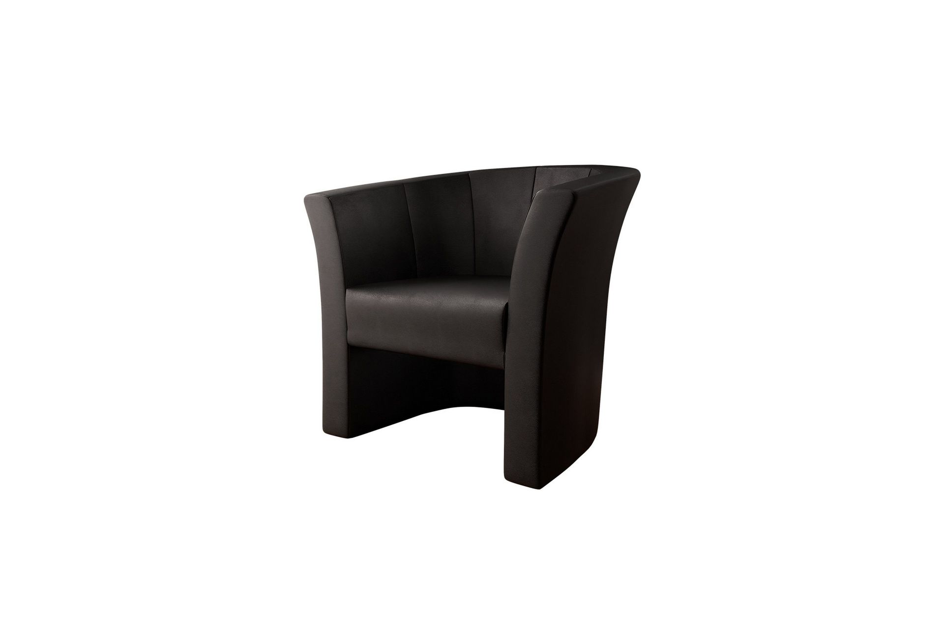 dynir clubfåtölj - svart