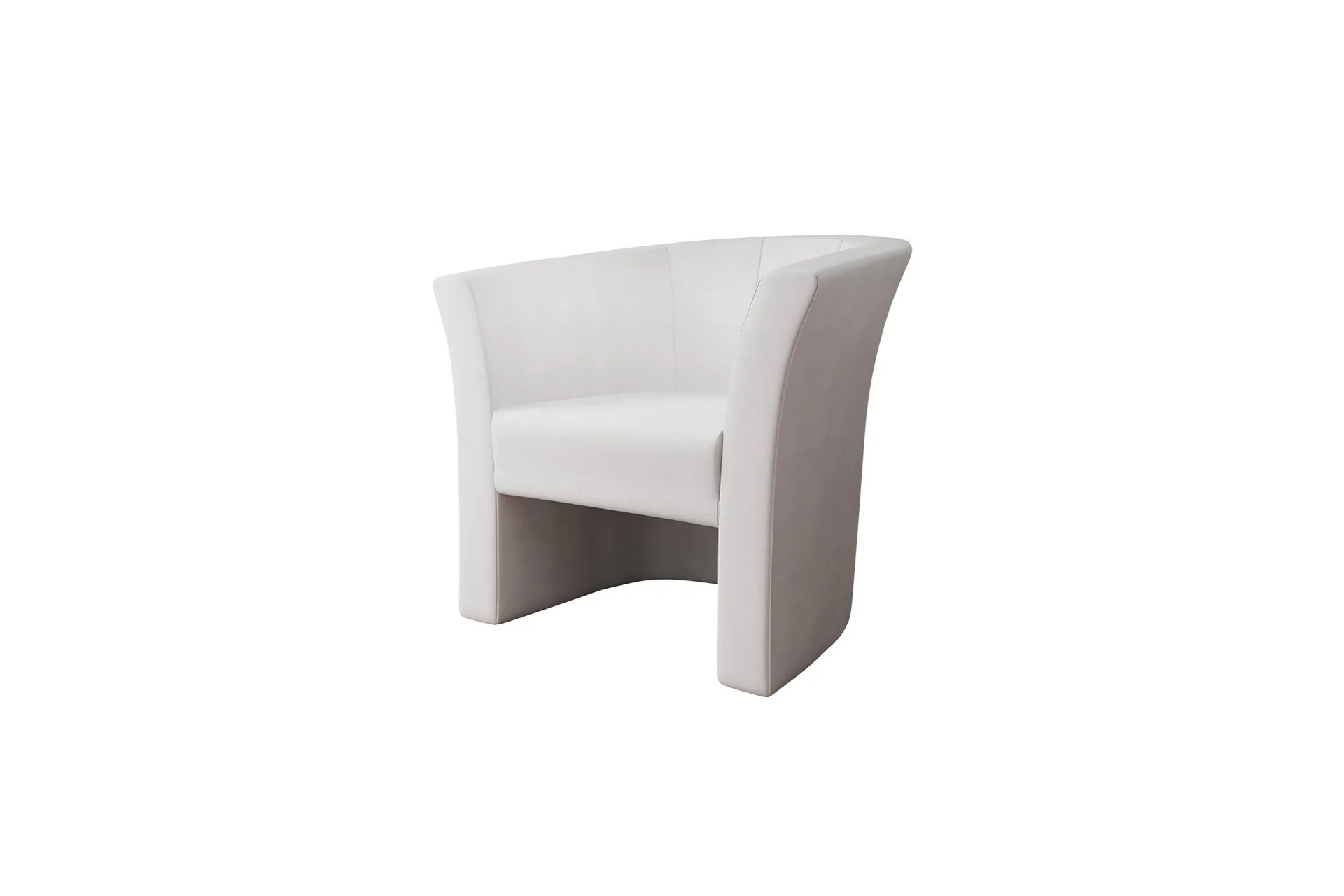 dynir clubfåtölj - vit