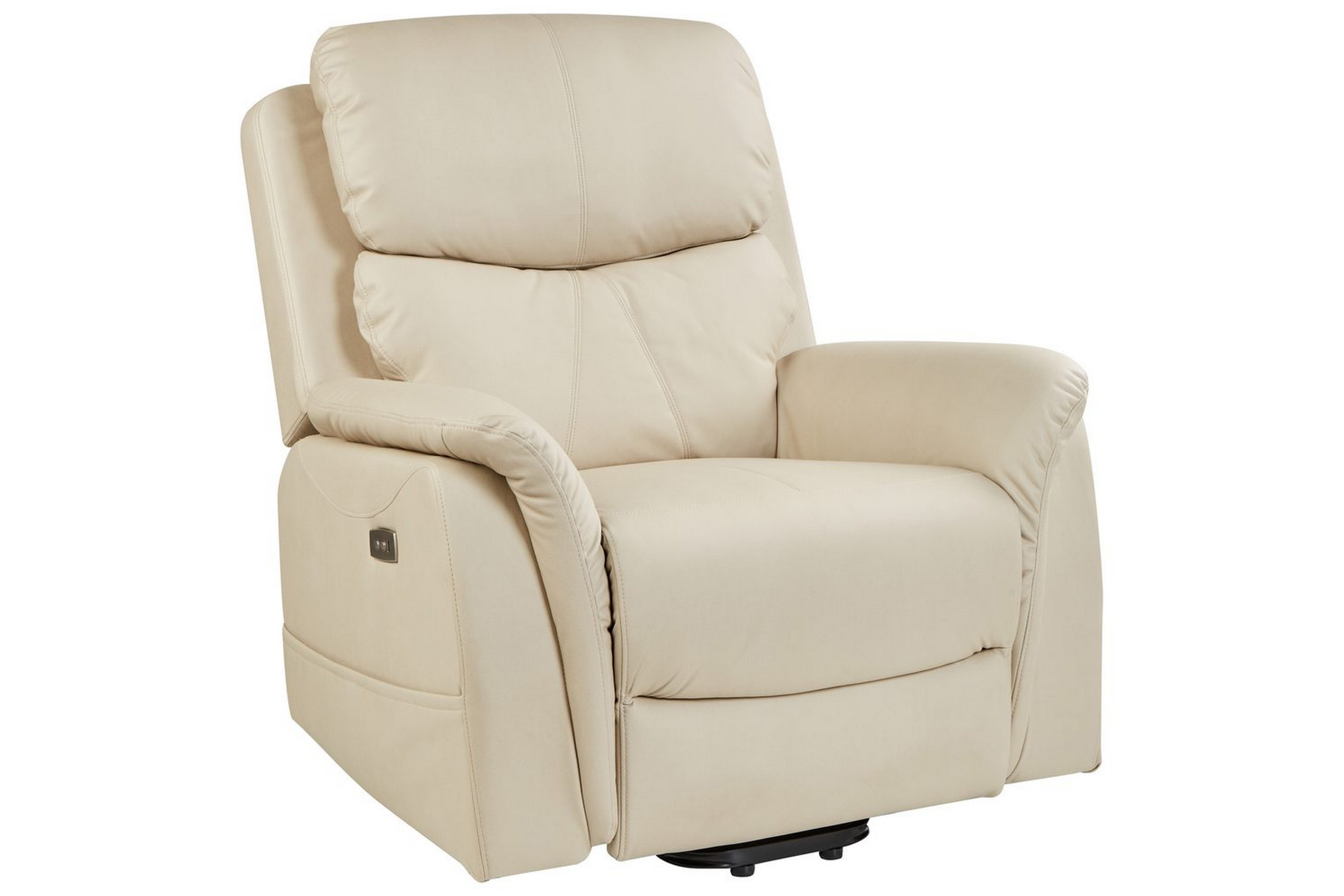 elektrisk reclinerfåtölj glorie vit - vit