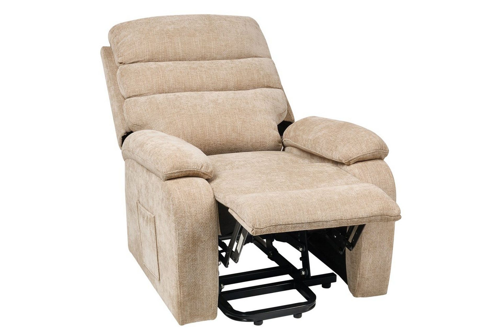 Elektrisk reclinerf&aring;t&ouml;lj Rise Beige - Beige