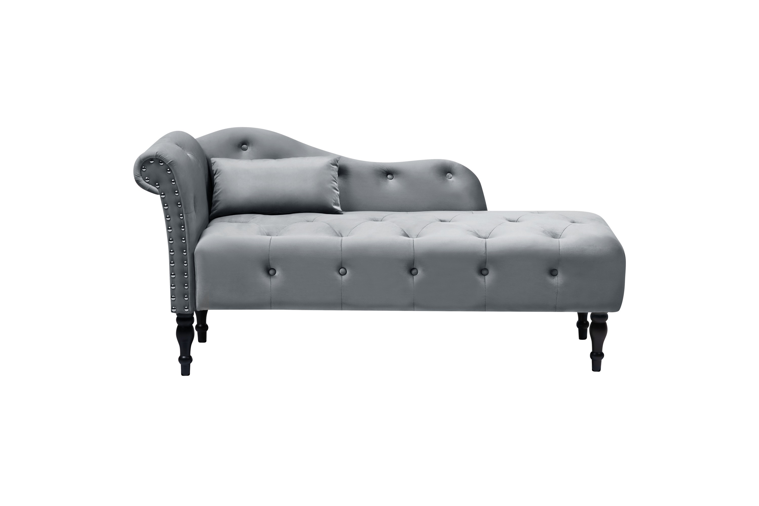 Frostorp Schäslong 152 cm Svart/Grå