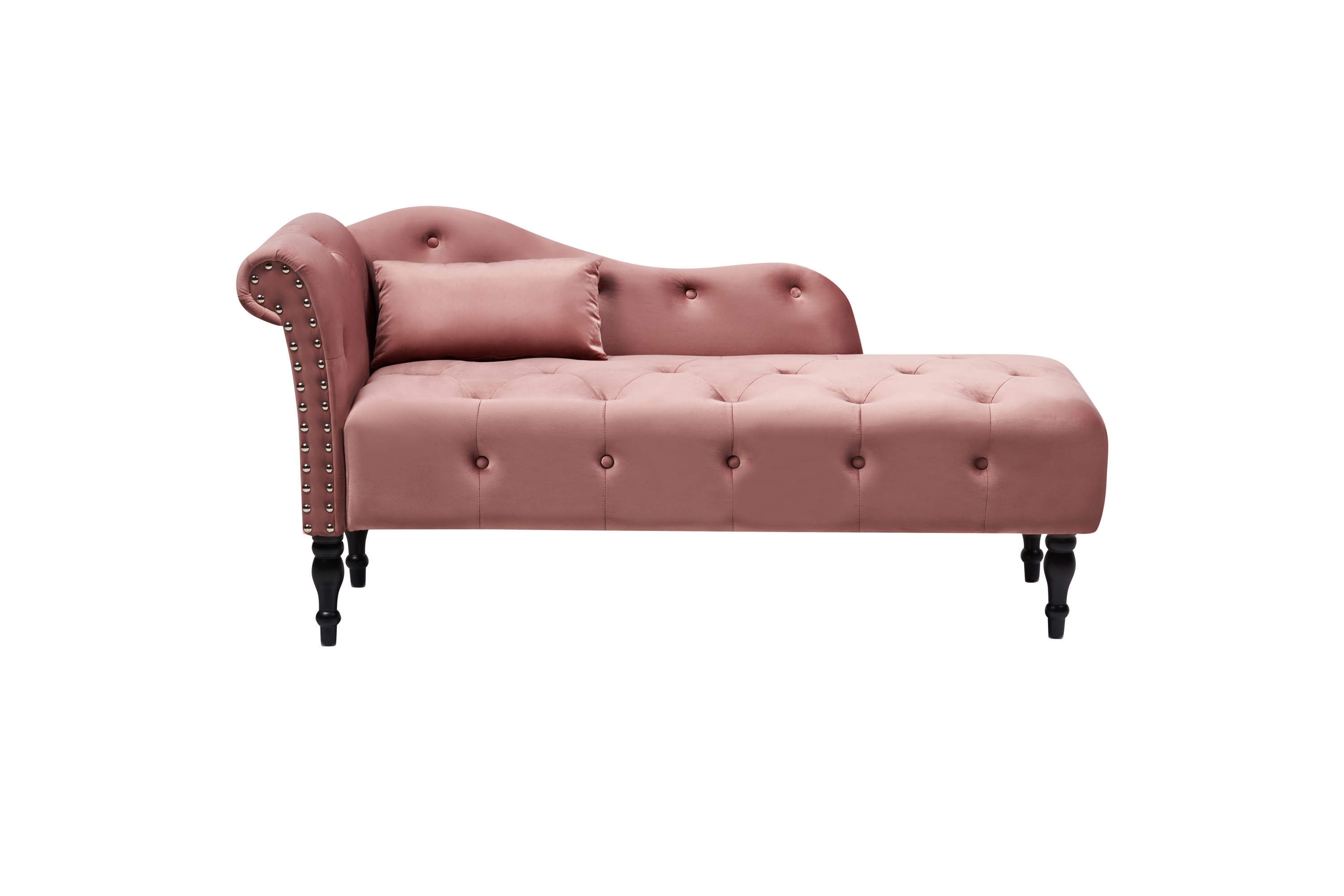 Frostorp Schäslong 152 cm Svart/Rosa