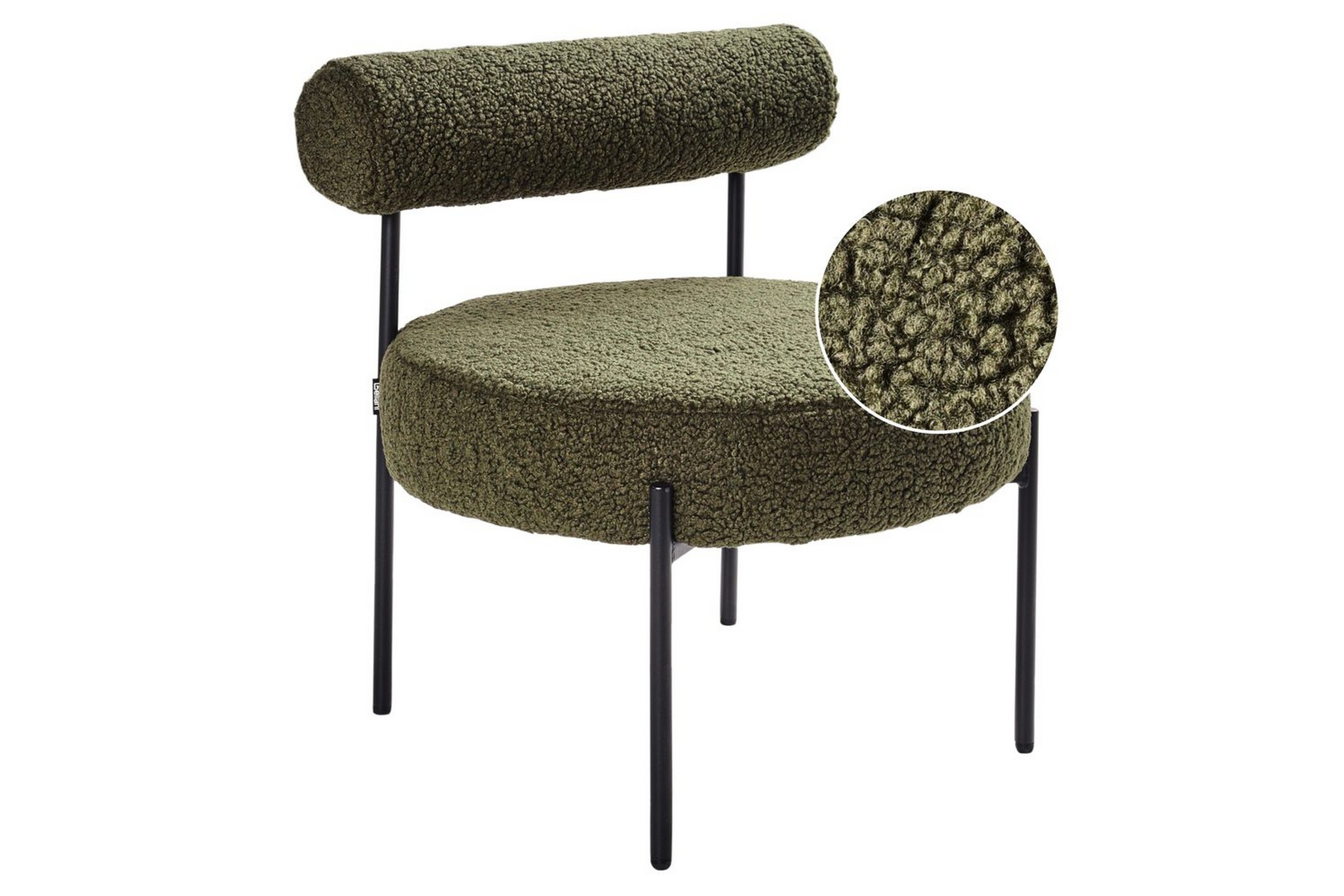 fåtölj alpha grön/svart - grön/svart