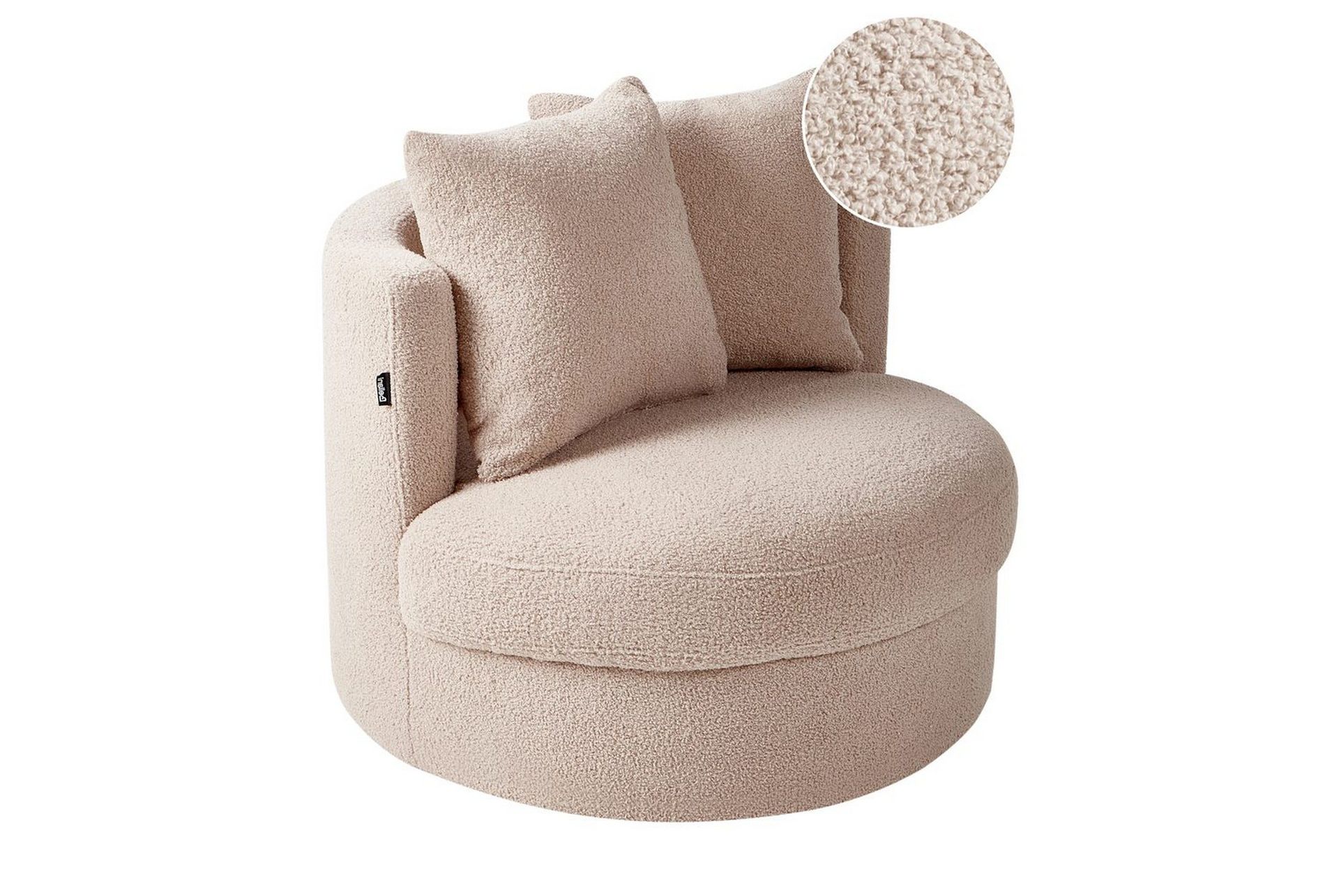 fåtölj dalby beige - beige