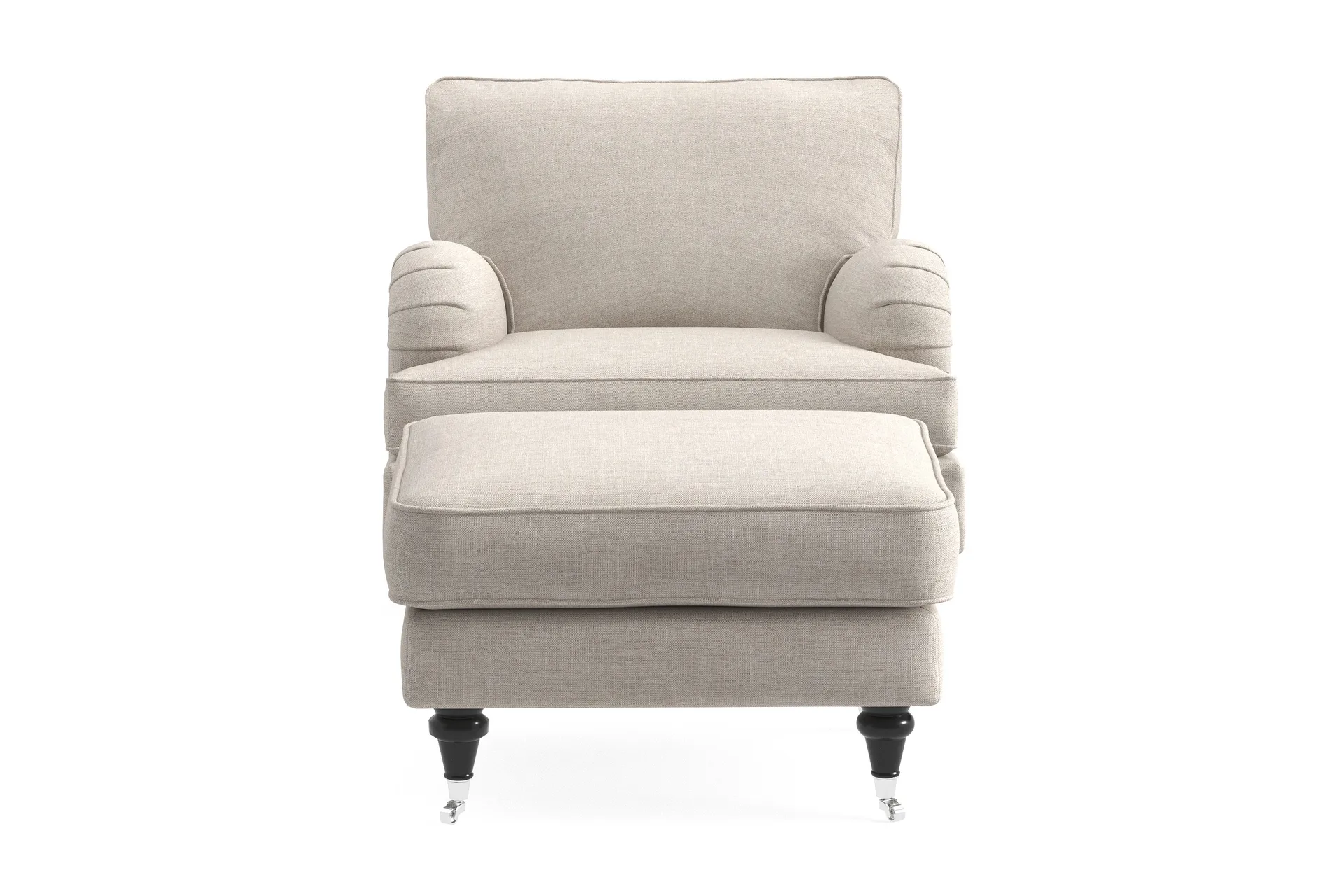 Howard Classic F&aring;t&ouml;lj med Fotpall - Beige