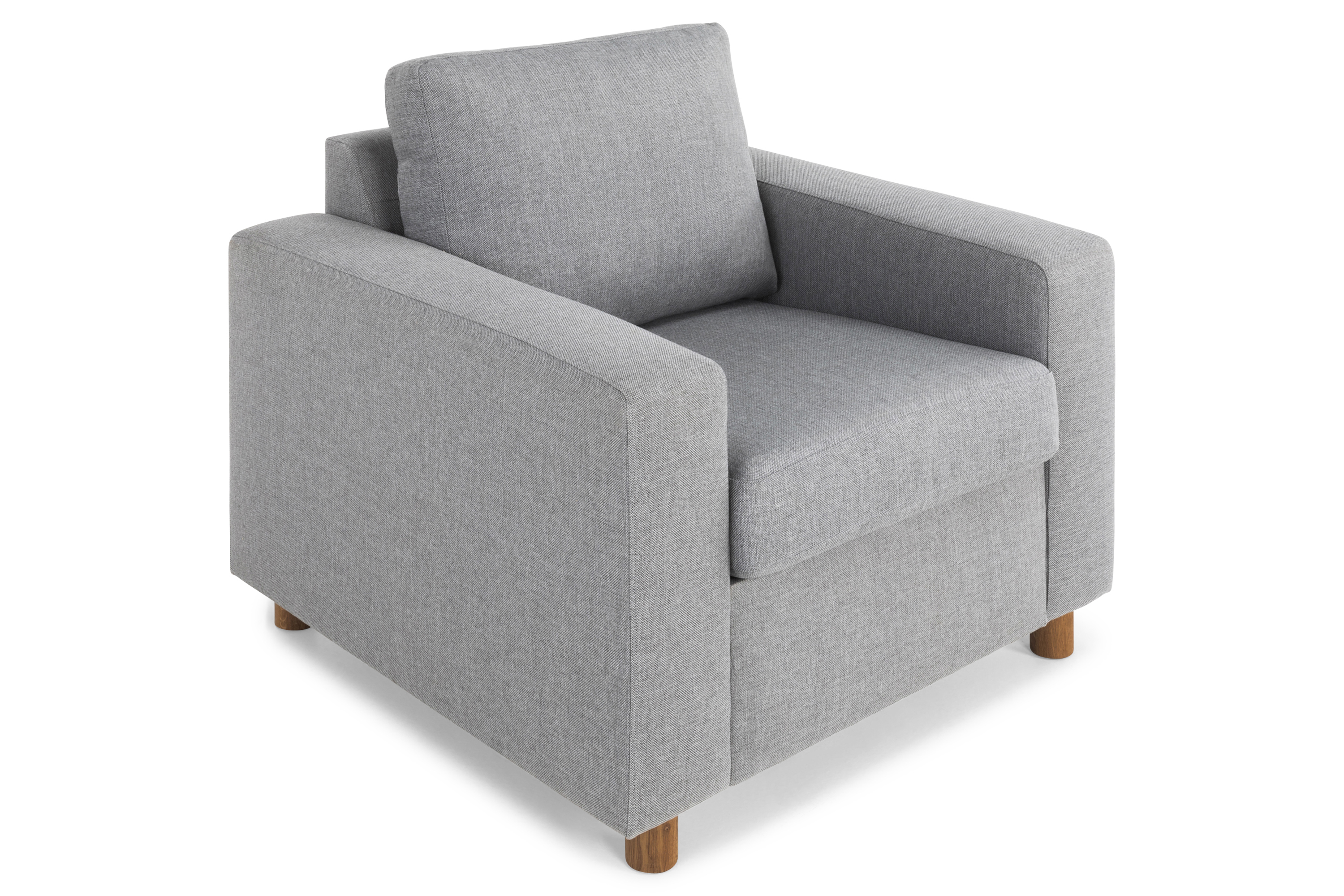 fåtölj nevada - ljusgrå