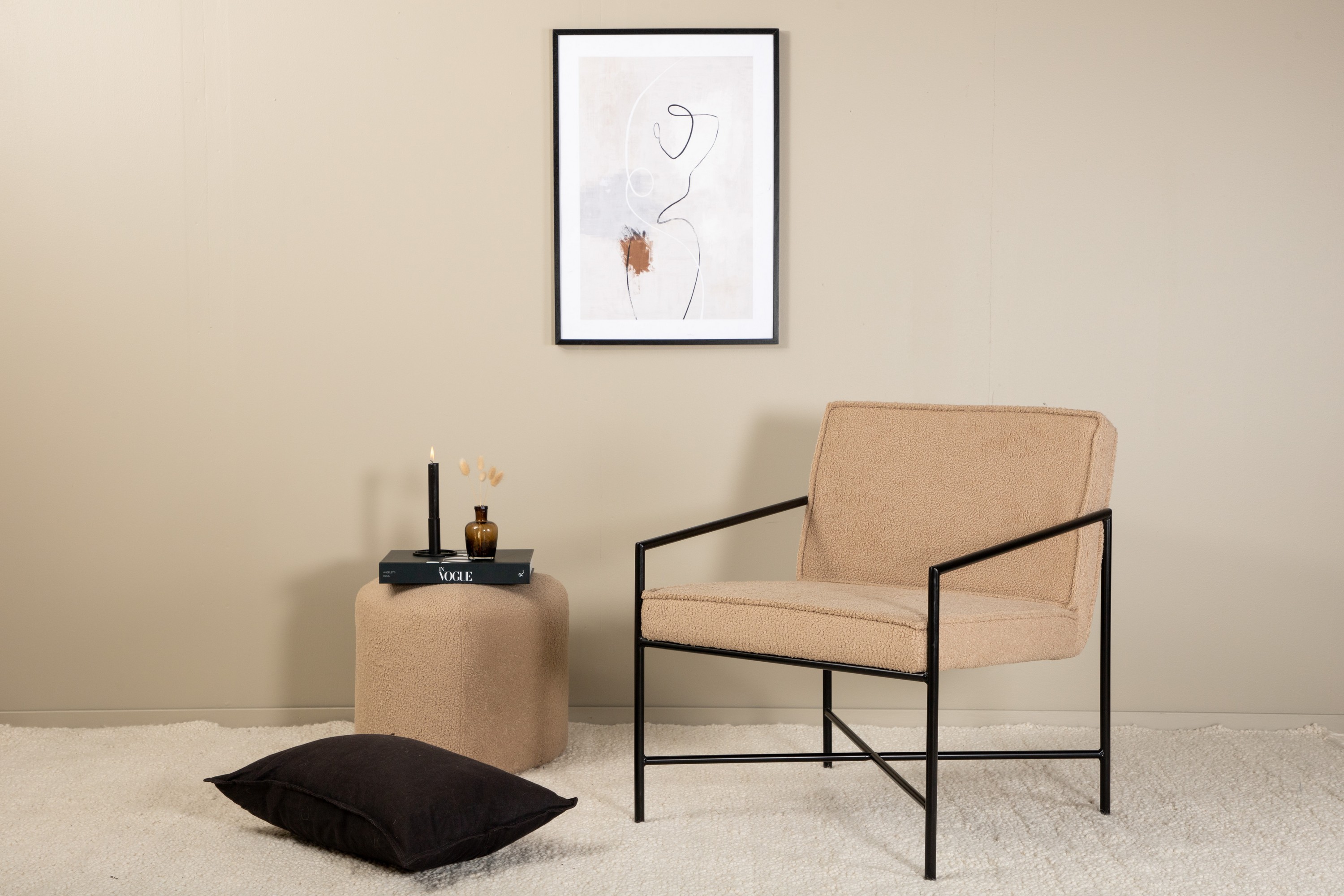Fåtölj Rakel Beige