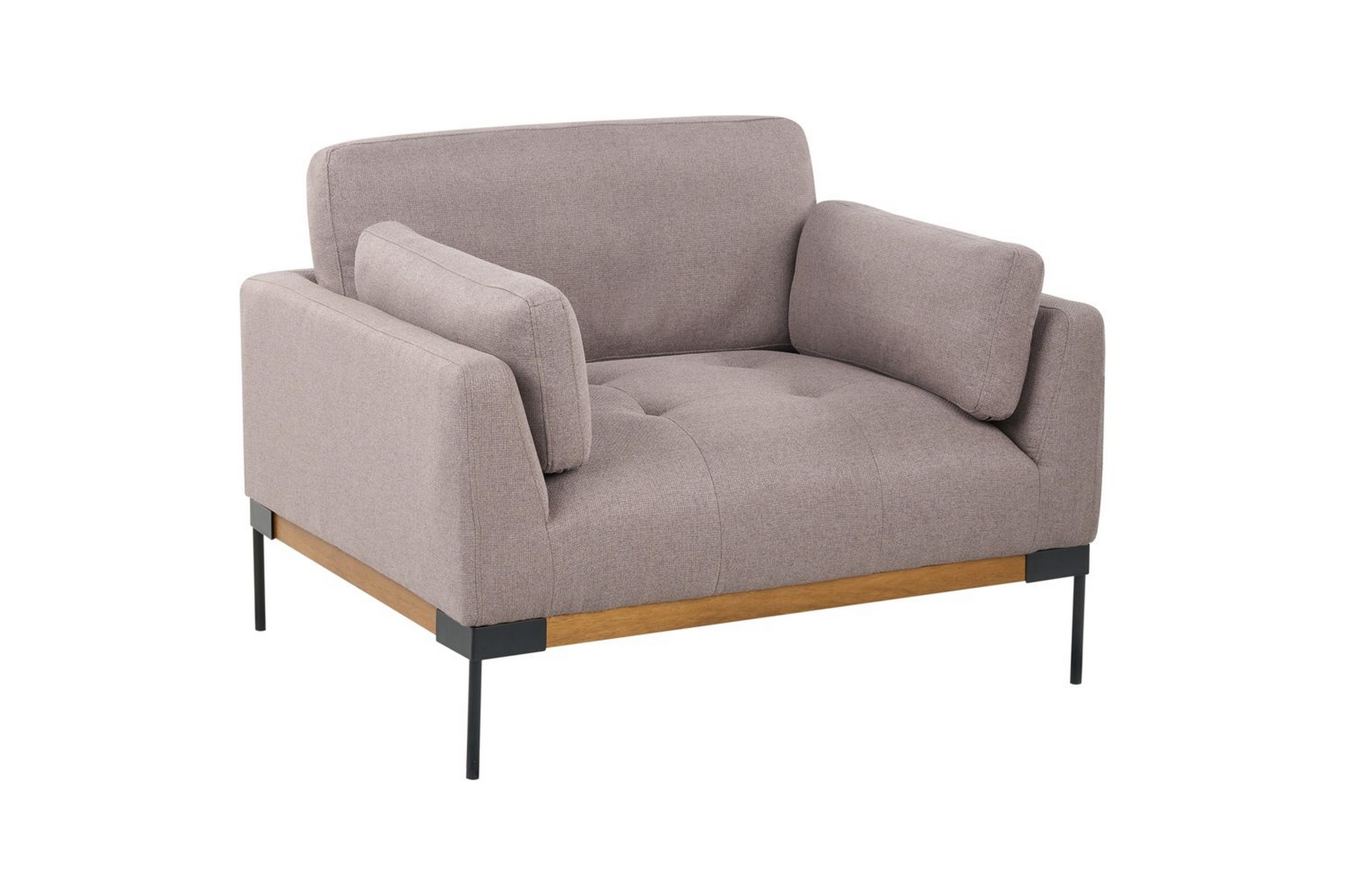 Fåtölj Skaven Taupe/svart Taupe/svart