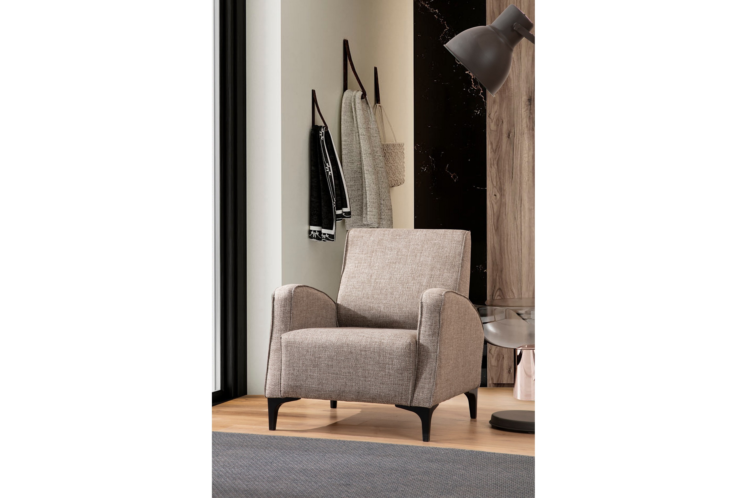 fåtölj smithton - gul