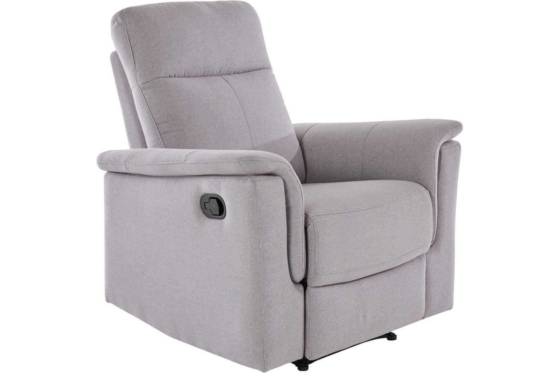 fåtölj southbrook ljusgrå, tyg/trä/metall, manuell vilstol - ljusgrå, tyg/trä/metall, manuell vilstol