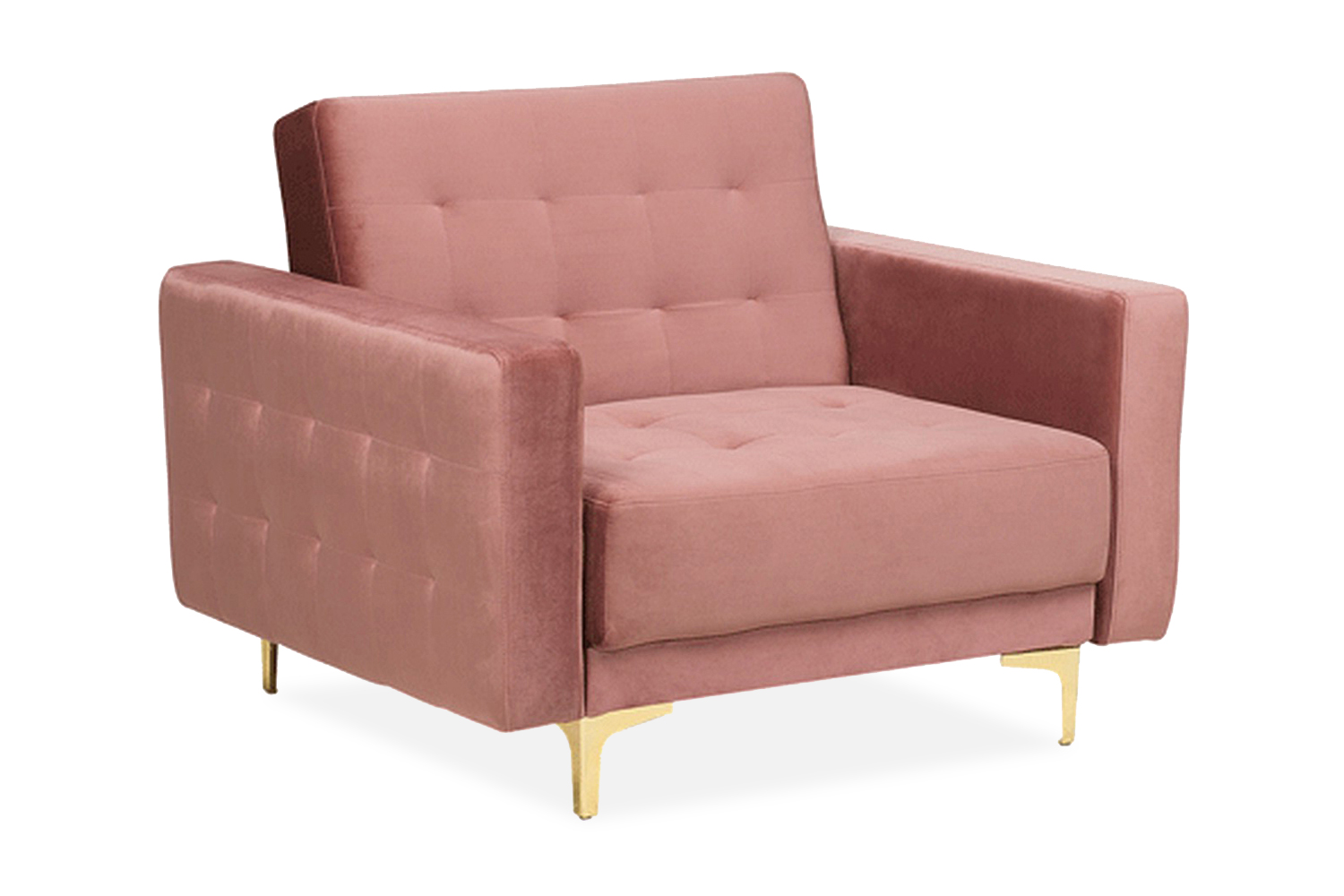 Fåtölj Westerleigh Sammet Rosa