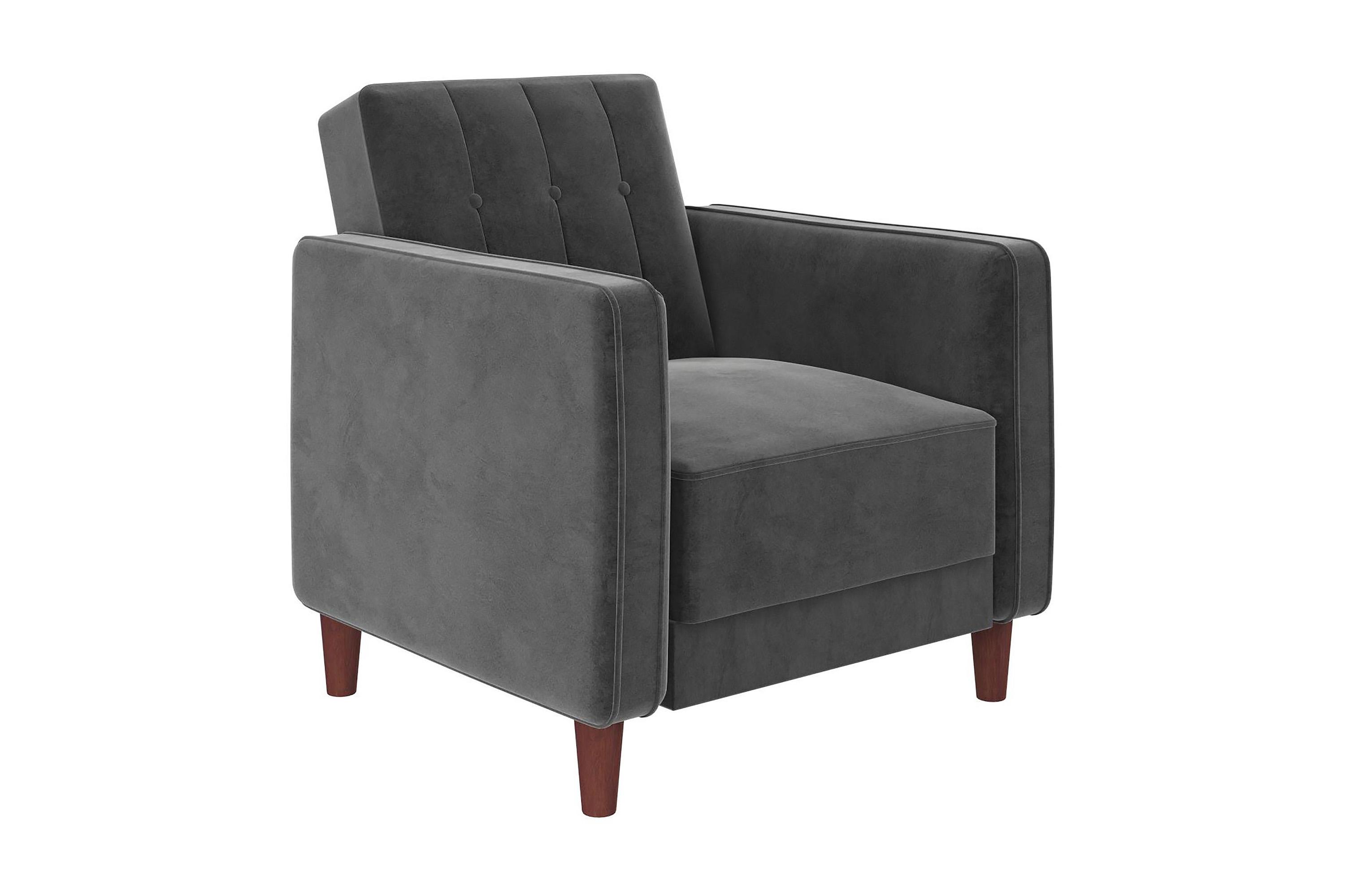 Fåtölj Pin Tufted Grå