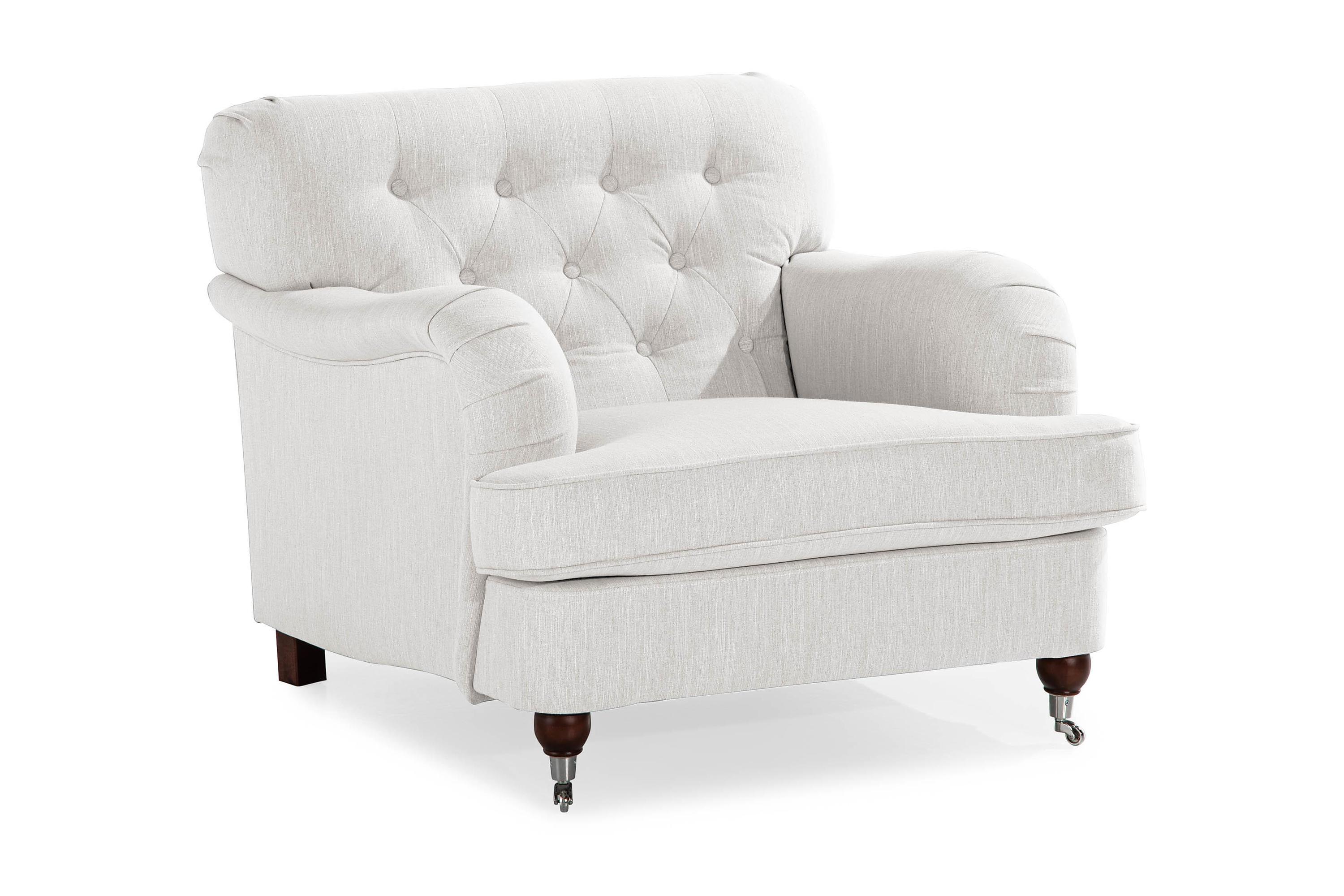 fåtölj new castle - linnebeige