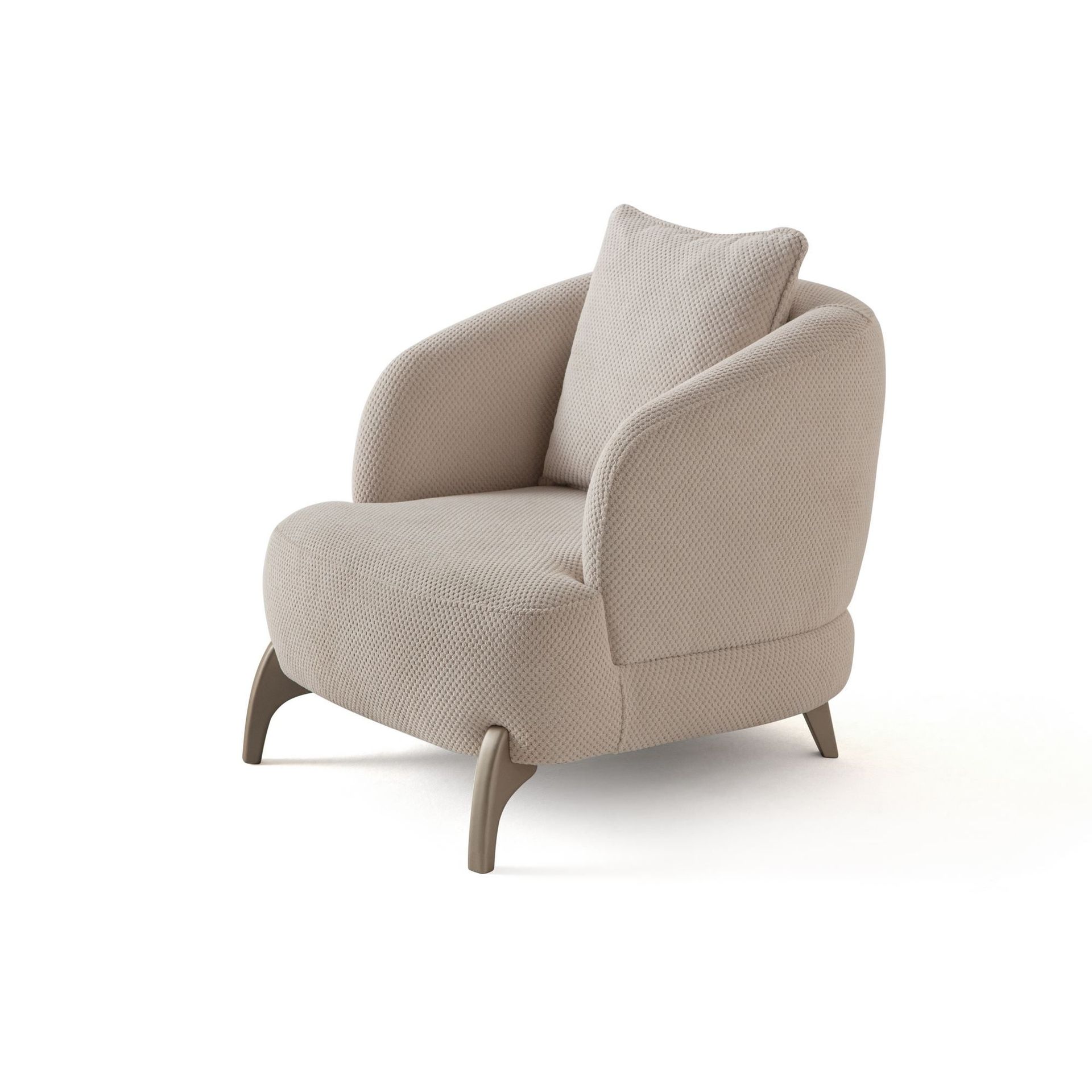 Kelnor Öronlappsfåtölj 80x78x80 cm - Beige
