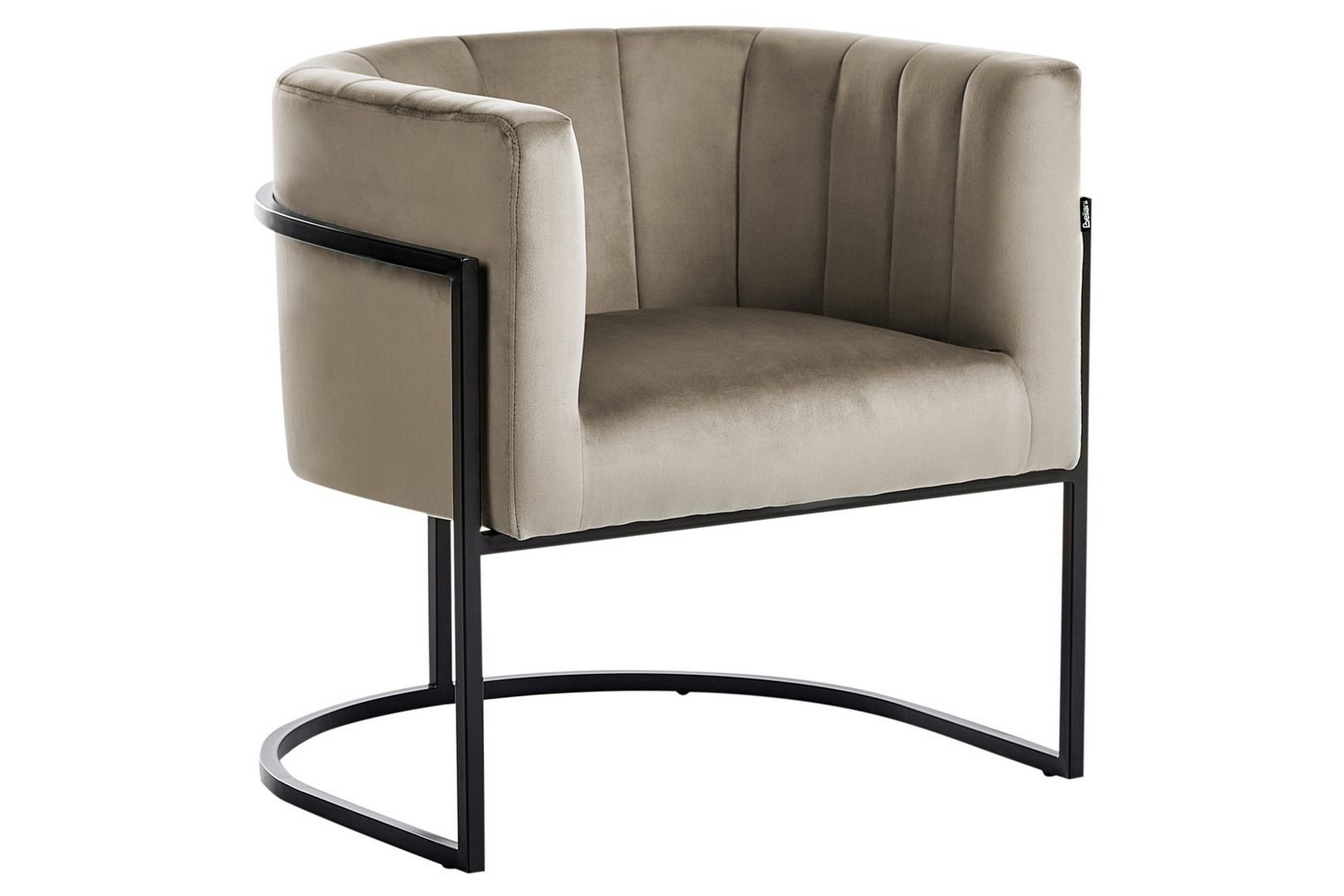 Fåtölj Larvik II Taupe/svart Taupe/svart