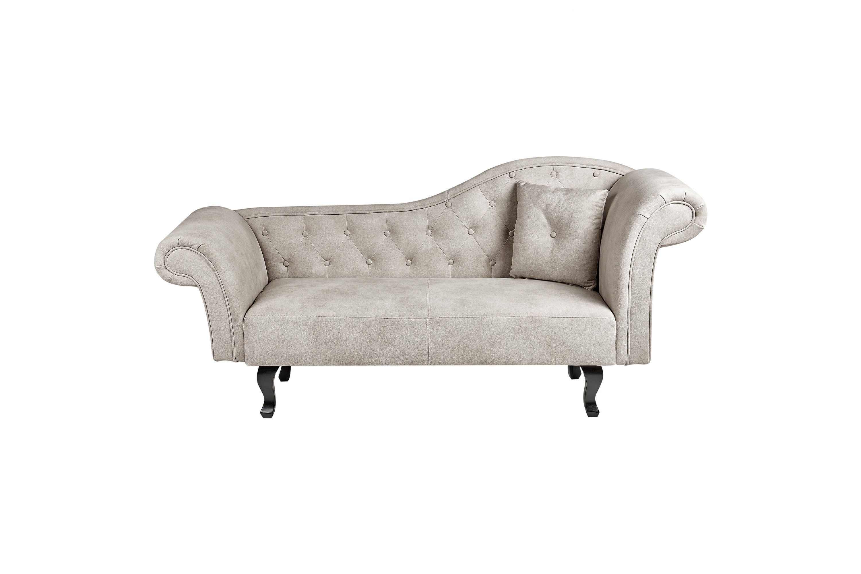 lattes schäslong 192 cm höger - beige