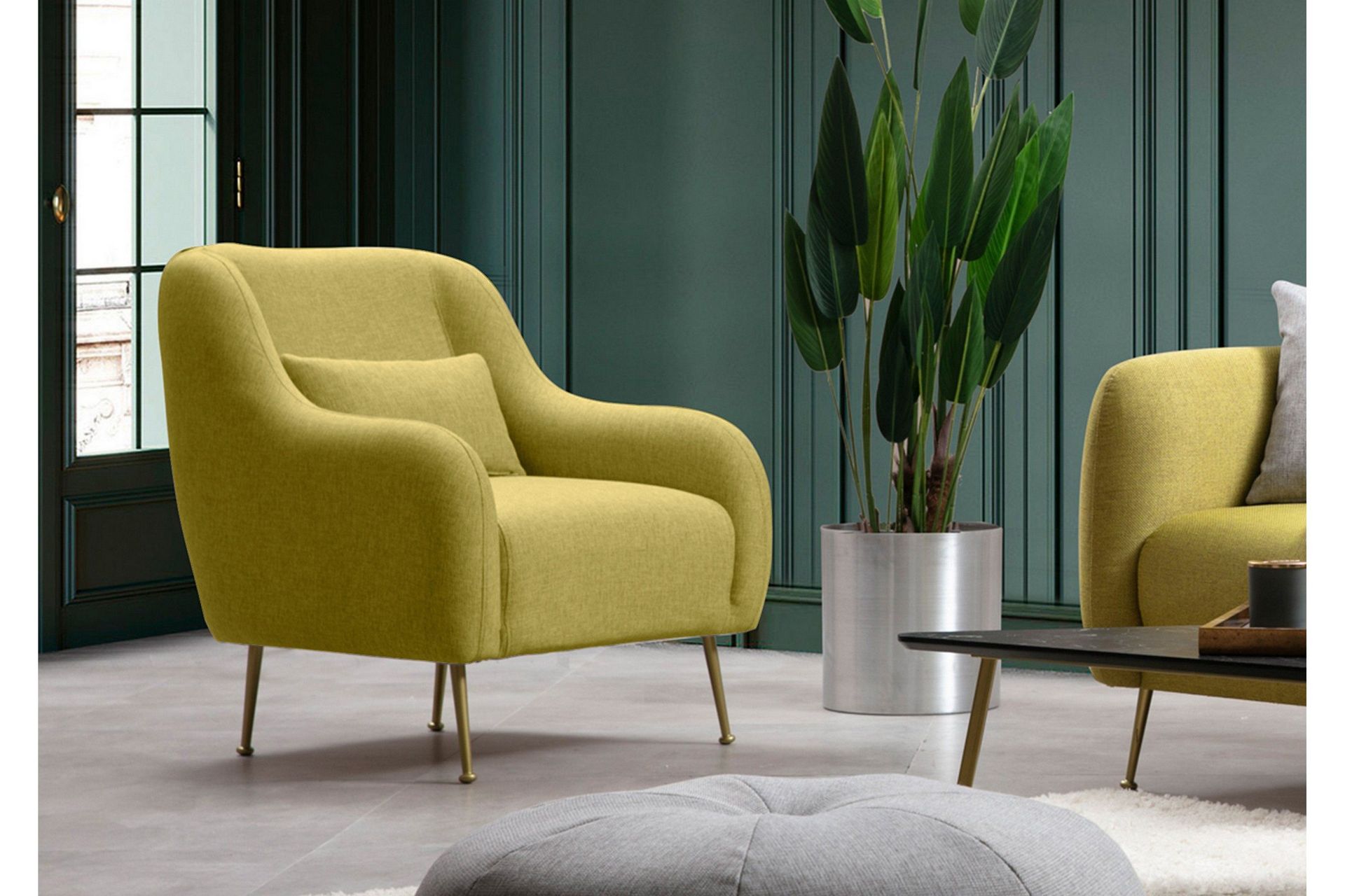 Longbush F&aring;t&ouml;lj - Gul