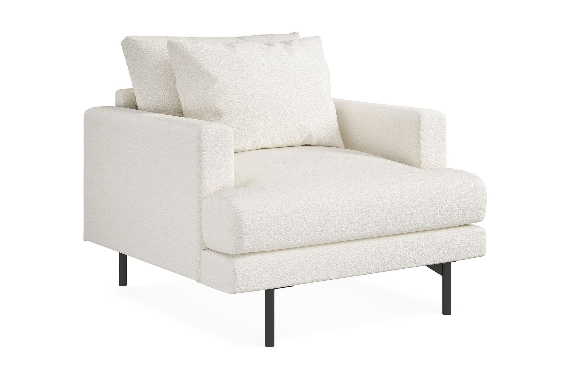 Menard F&aring;t&ouml;lj - Vit Boucl&eacute;