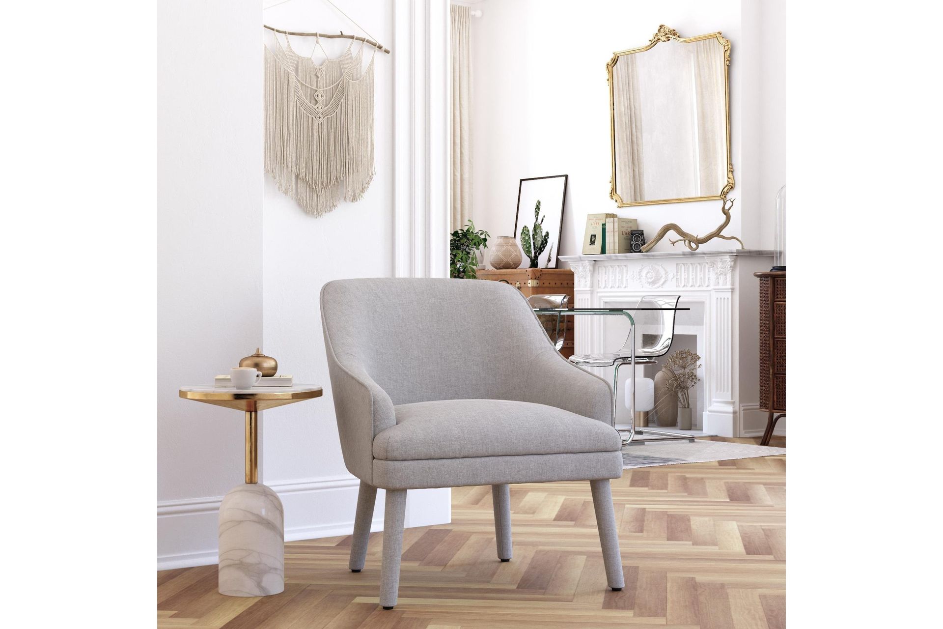 Mr. Kate F&aring;t&ouml;lj Ljusgr&aring; - Dorel Home