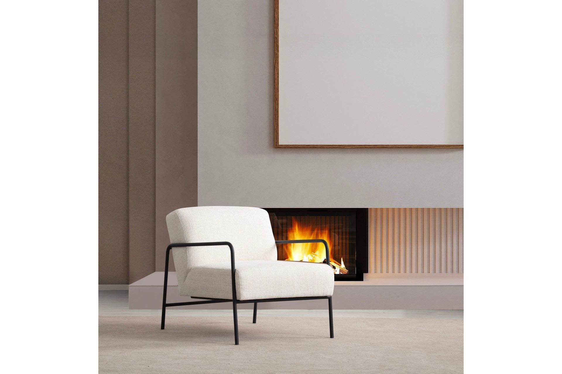 Nagma F&aring;t&ouml;lj - Vit