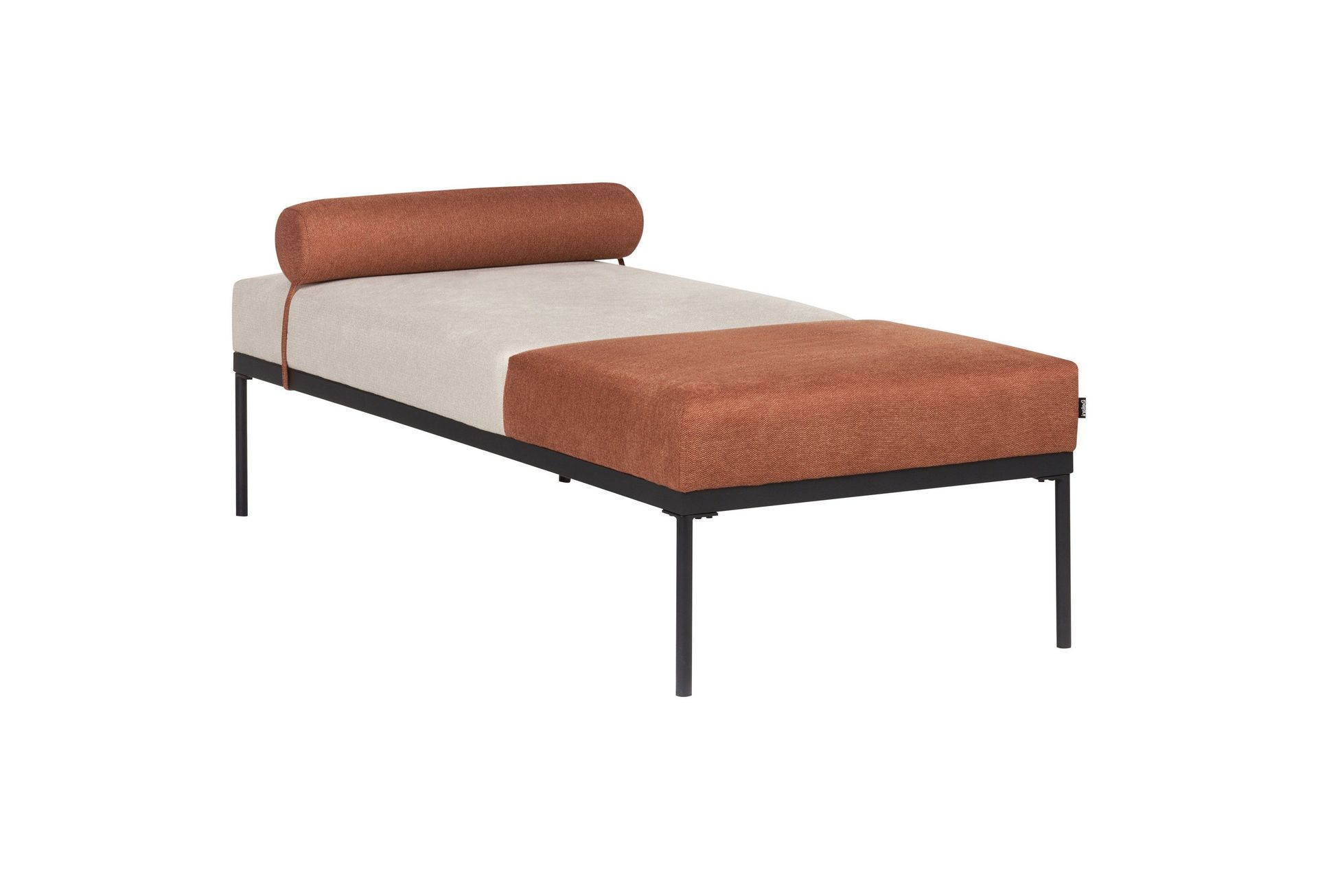 naklund schäslong 172 cm - brun/beige/svart