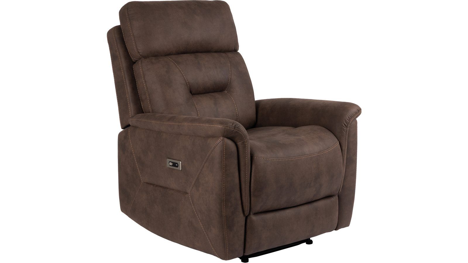 Novira reclinerfåtölj Elektrisk - Brun