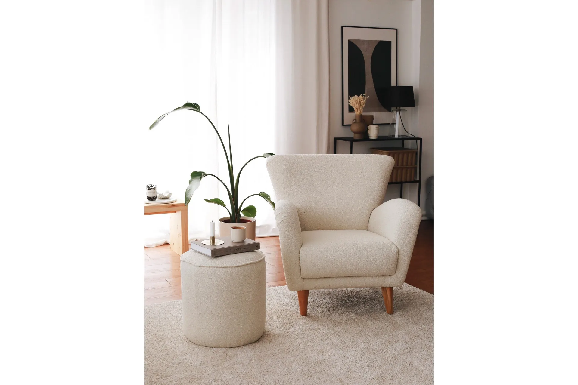 Patwa Teddy F&aring;t&ouml;lj White - Vit